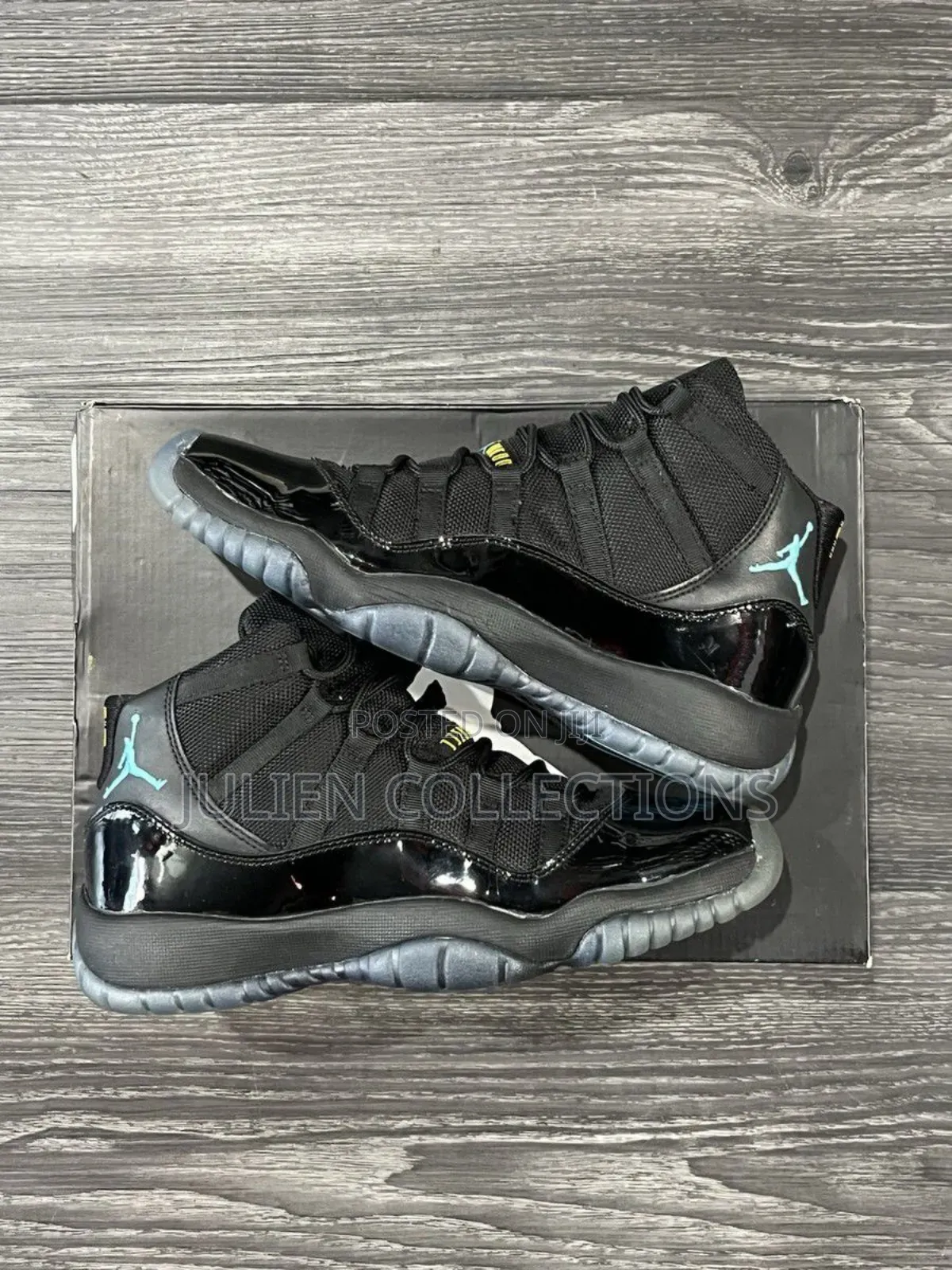 Jordan Air Retro 11 Jd Black Blue