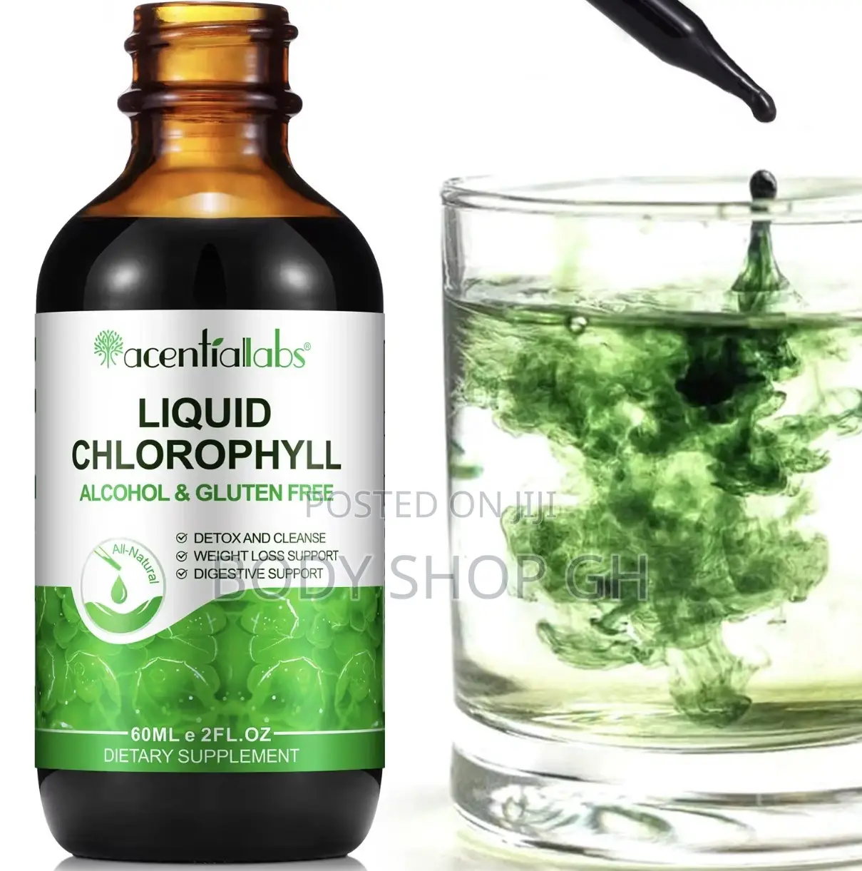 Liquid Chlorophyll Extra Strength - Immunity Support, Detox Cleanse