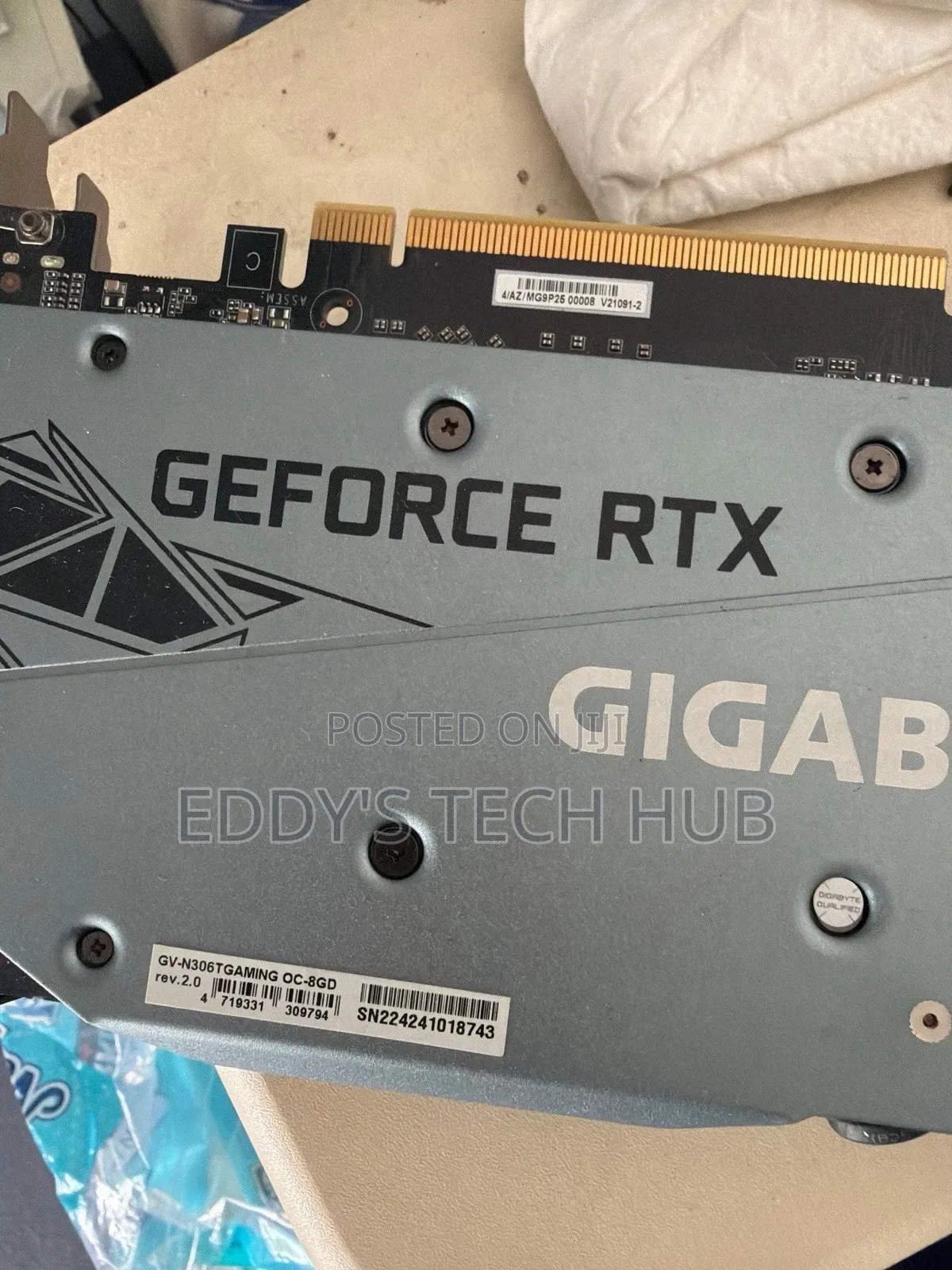 Gigabyte Geforce RTX 3050 8gb – Gaming and Editing Gpu