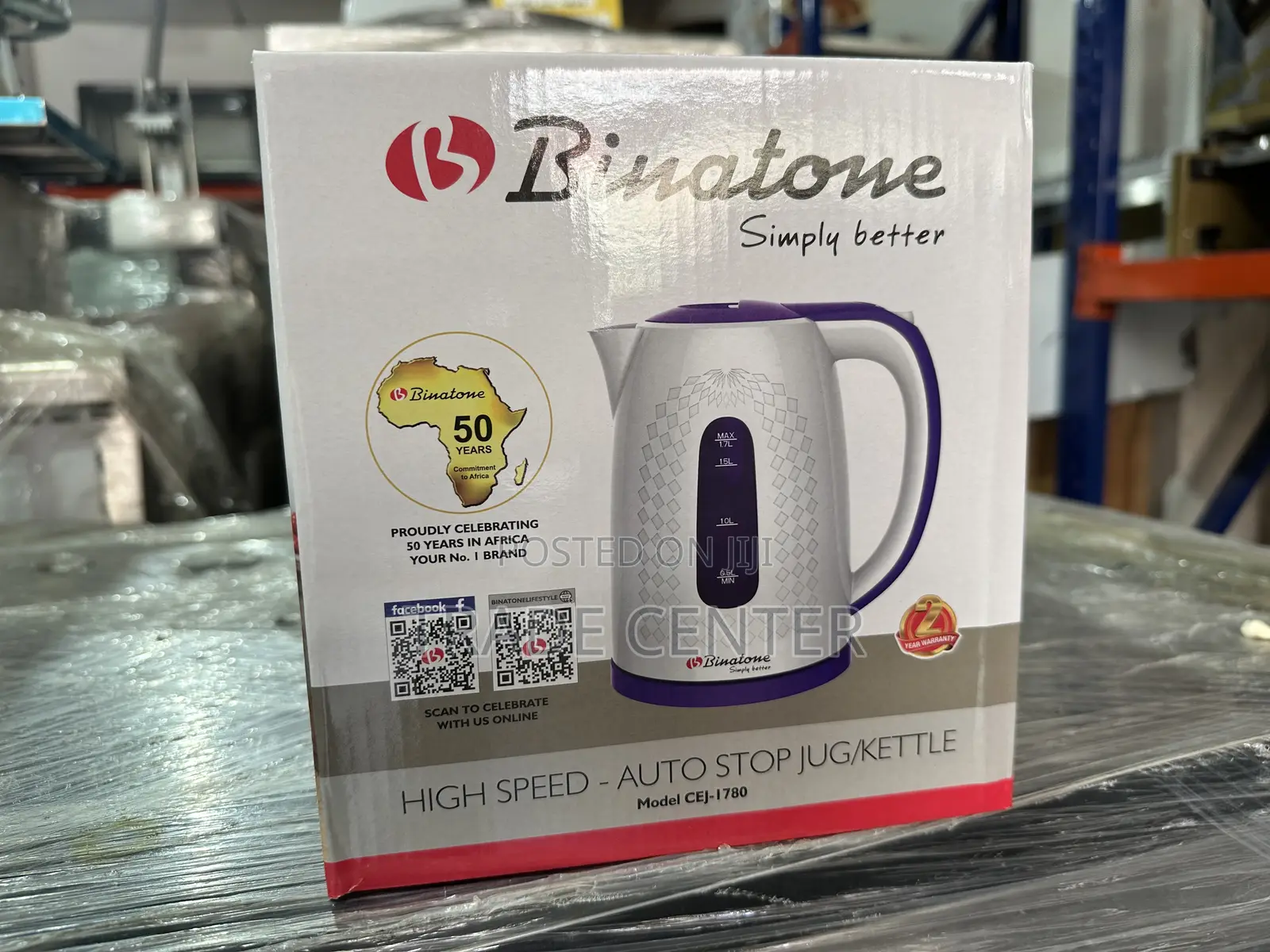 Binatone 1.7 Liters Electric Kettle