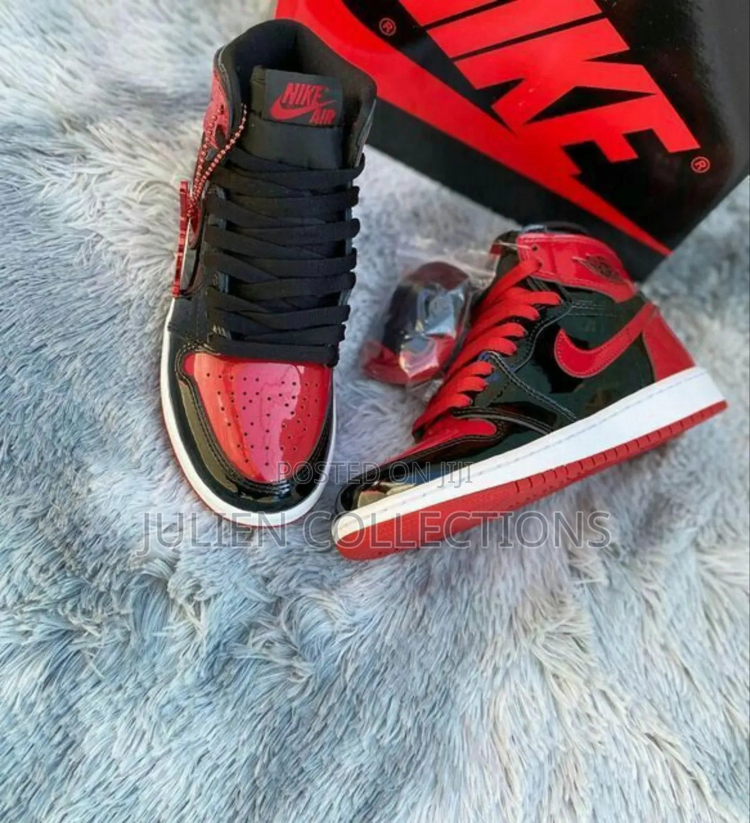 Air Jordan 1 Retro High Patent Bred