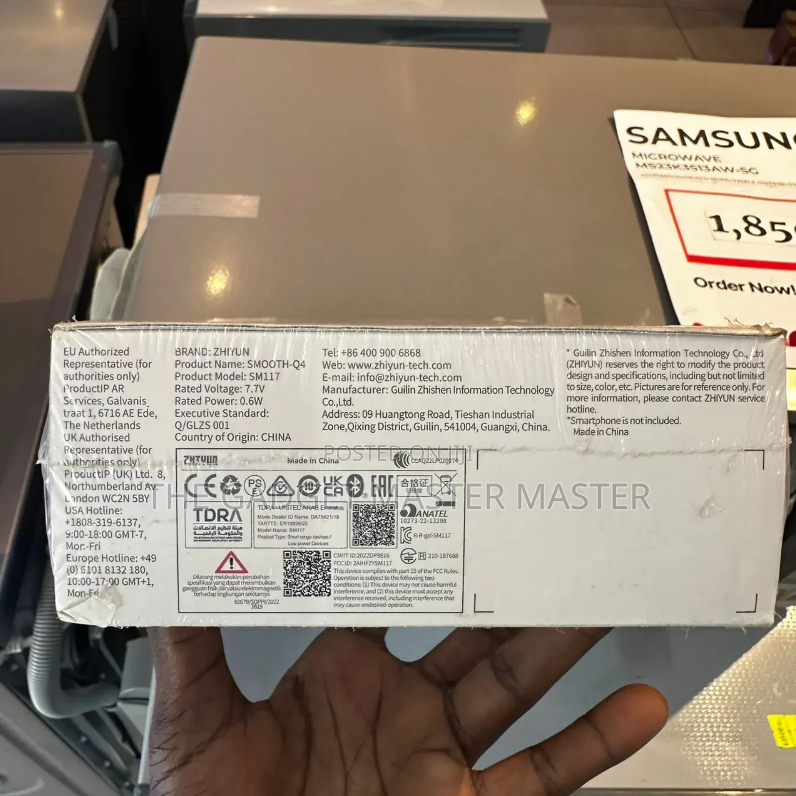 Zhiyun Smooth-Q4 Smartphone Gimbal Stabilizer