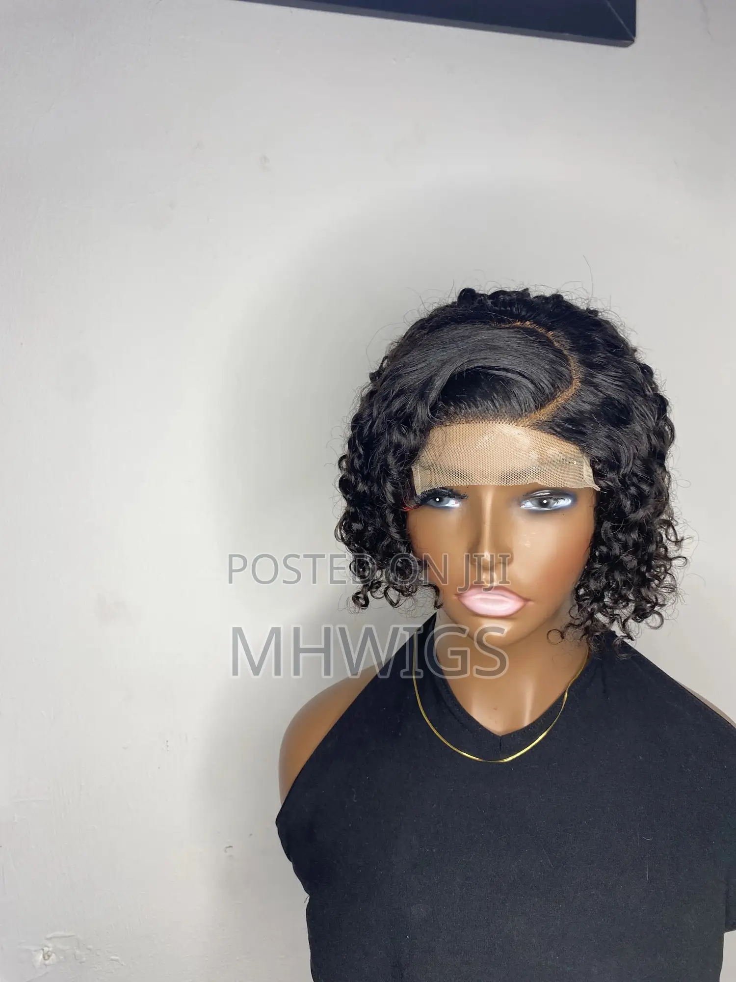 Human Hair Glueless Wet Curl