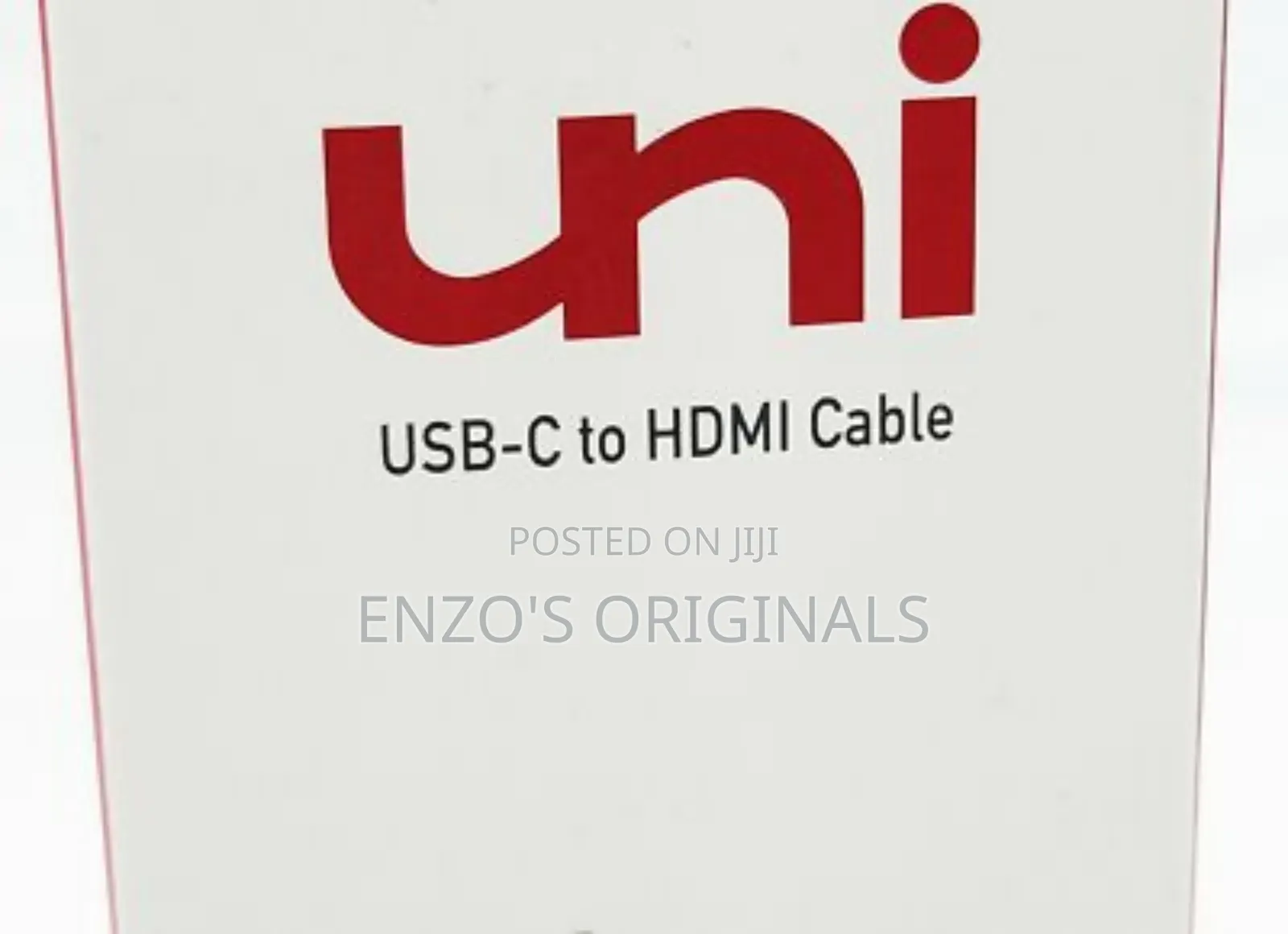 Usb-C to Hdmi Type-C to Hdmi Cable Length 1.8m 6ft Original Uni Brand