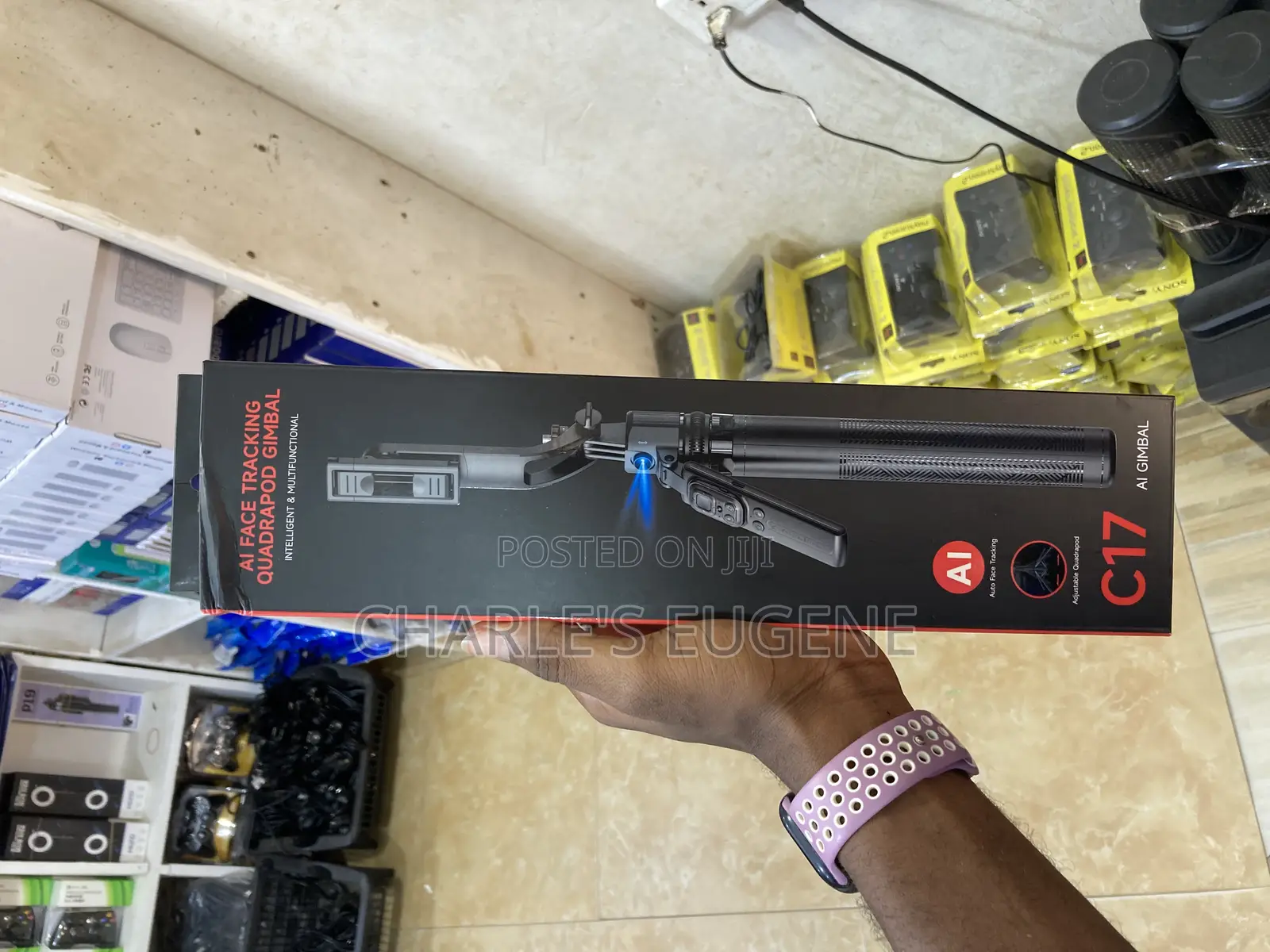 Face Tracking Tripod Stand