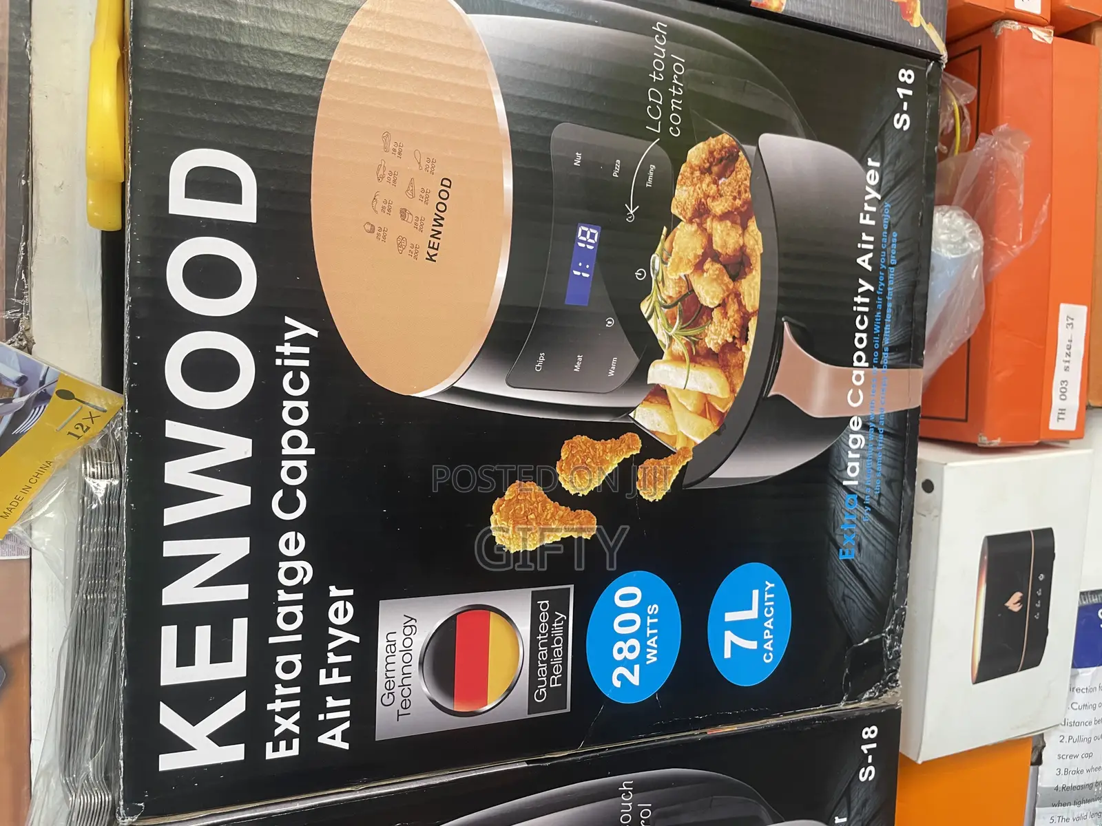 6 Litres Kenwood Air Fryer