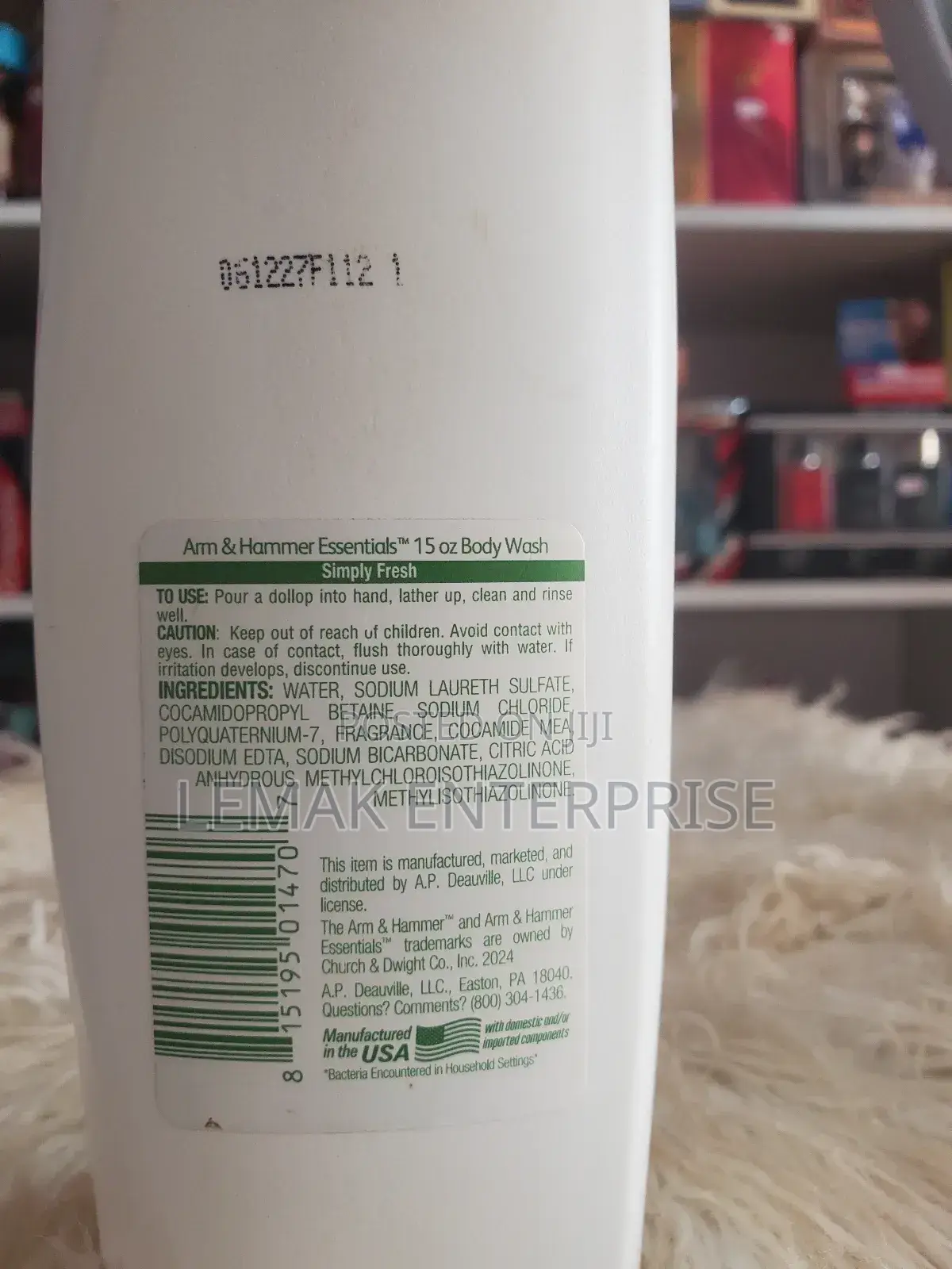 Arm Hammer Essentials Ultra Moisturizing Body Wash