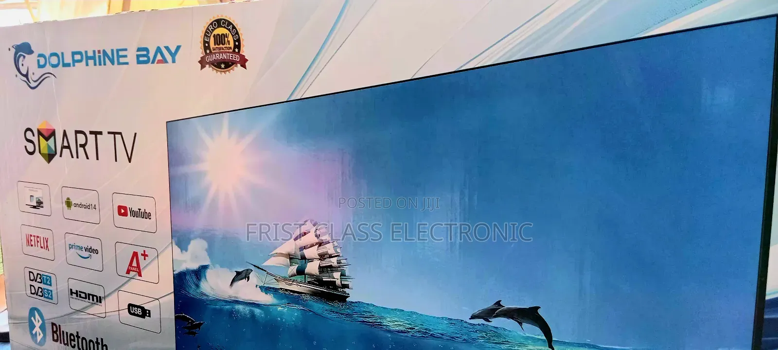 Dolphine Bay 43 Inch Smart Tv – Feel Every Goal Bigger