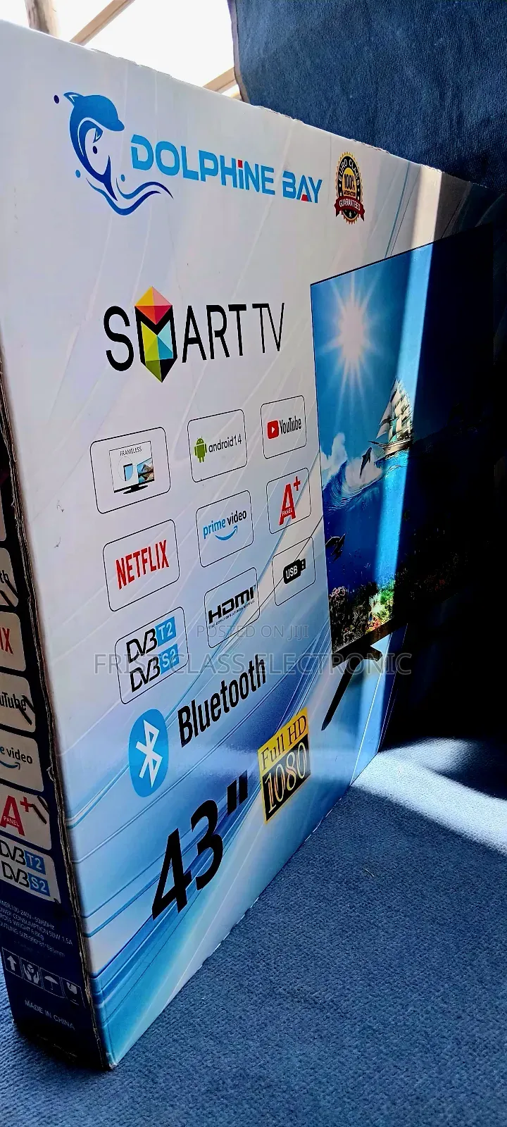 Dolphine Bay 43 Inch Smart Tv – Watch Victory Like You’Re There