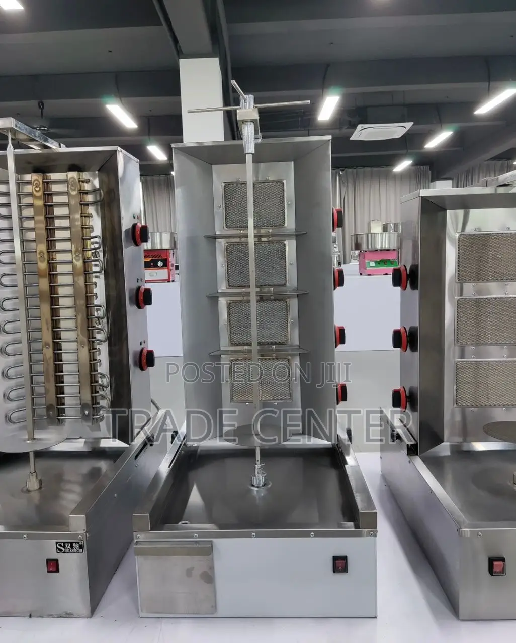 High Quality 4 Burner Shawarma Machine