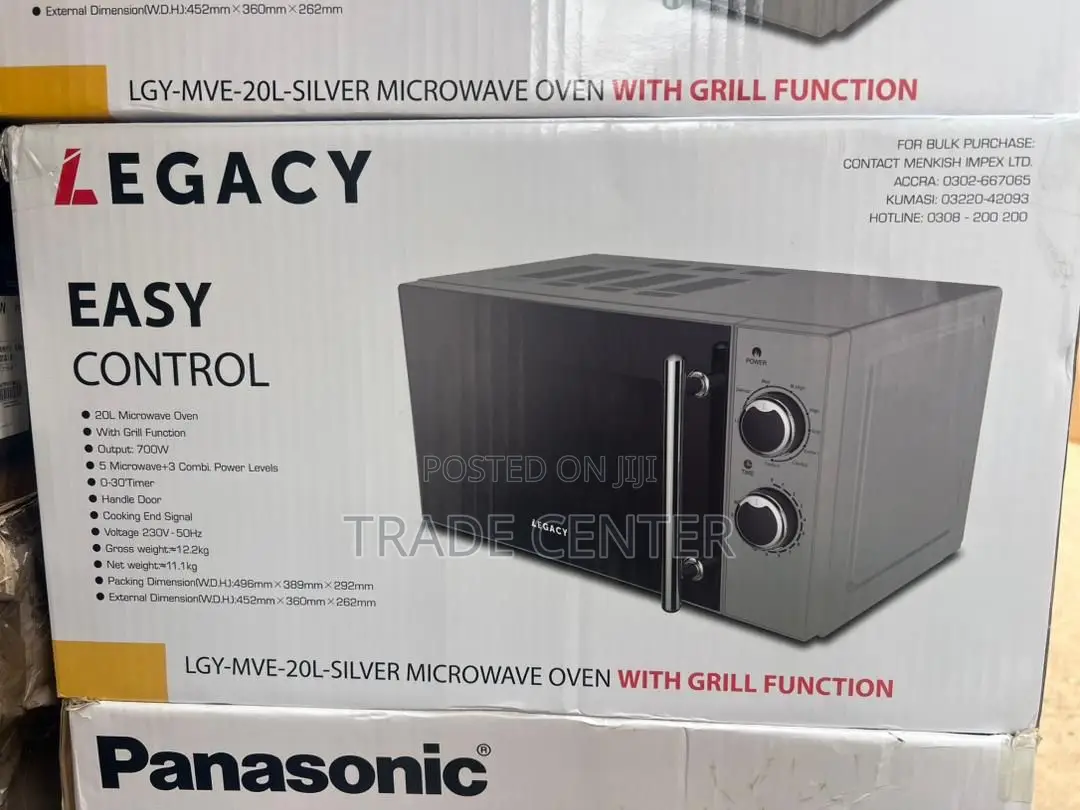 Legacy 20 Liters Microwave With Grill