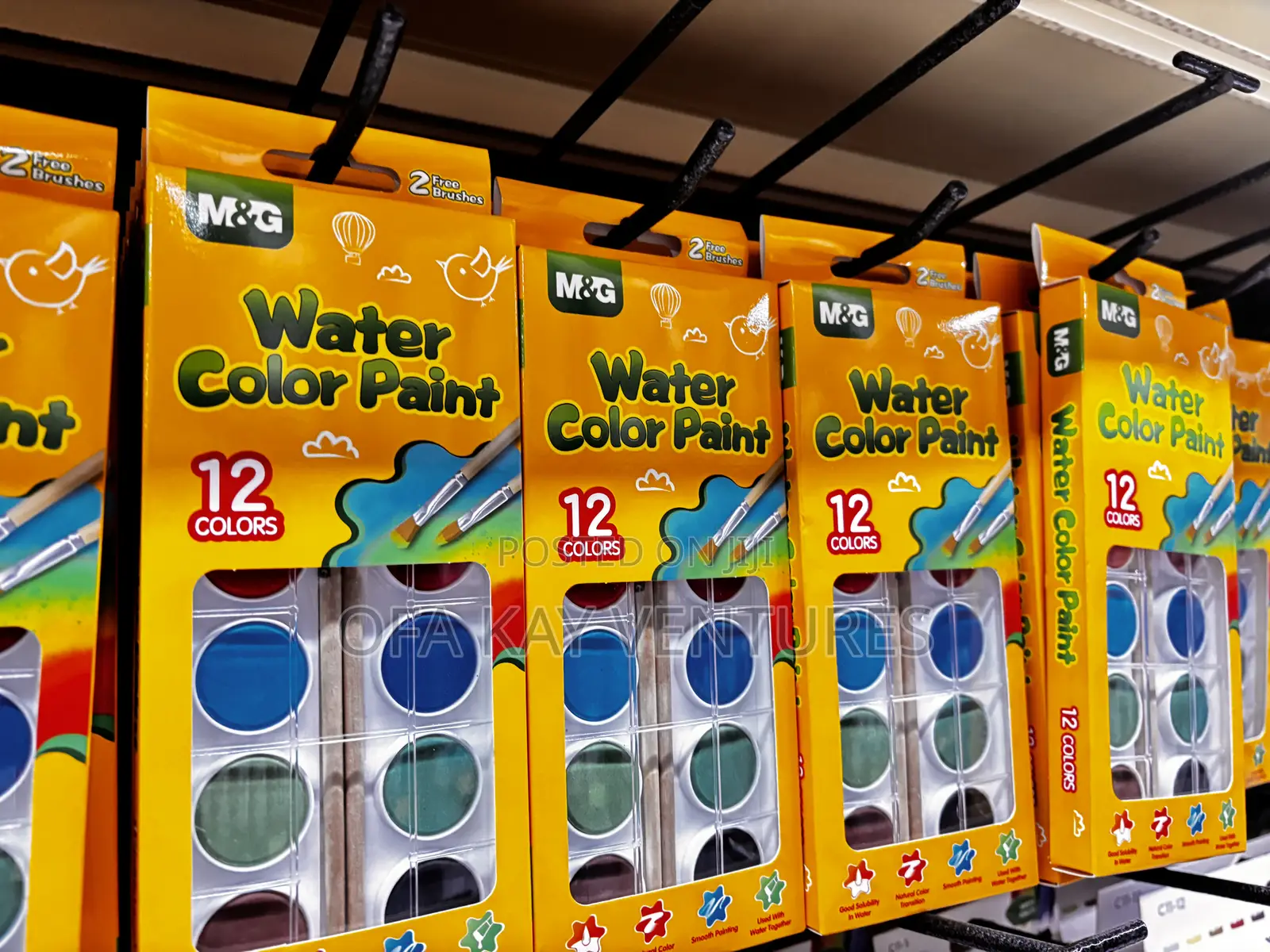 12pcs Water Color Paint