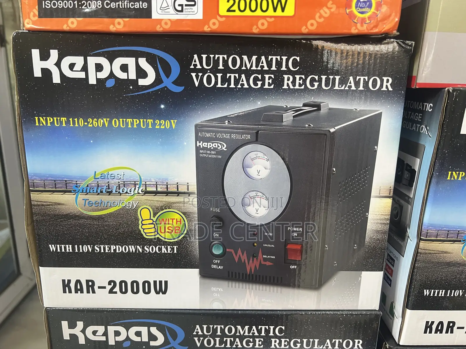 Kepas 200 Watts Voltage Regulator