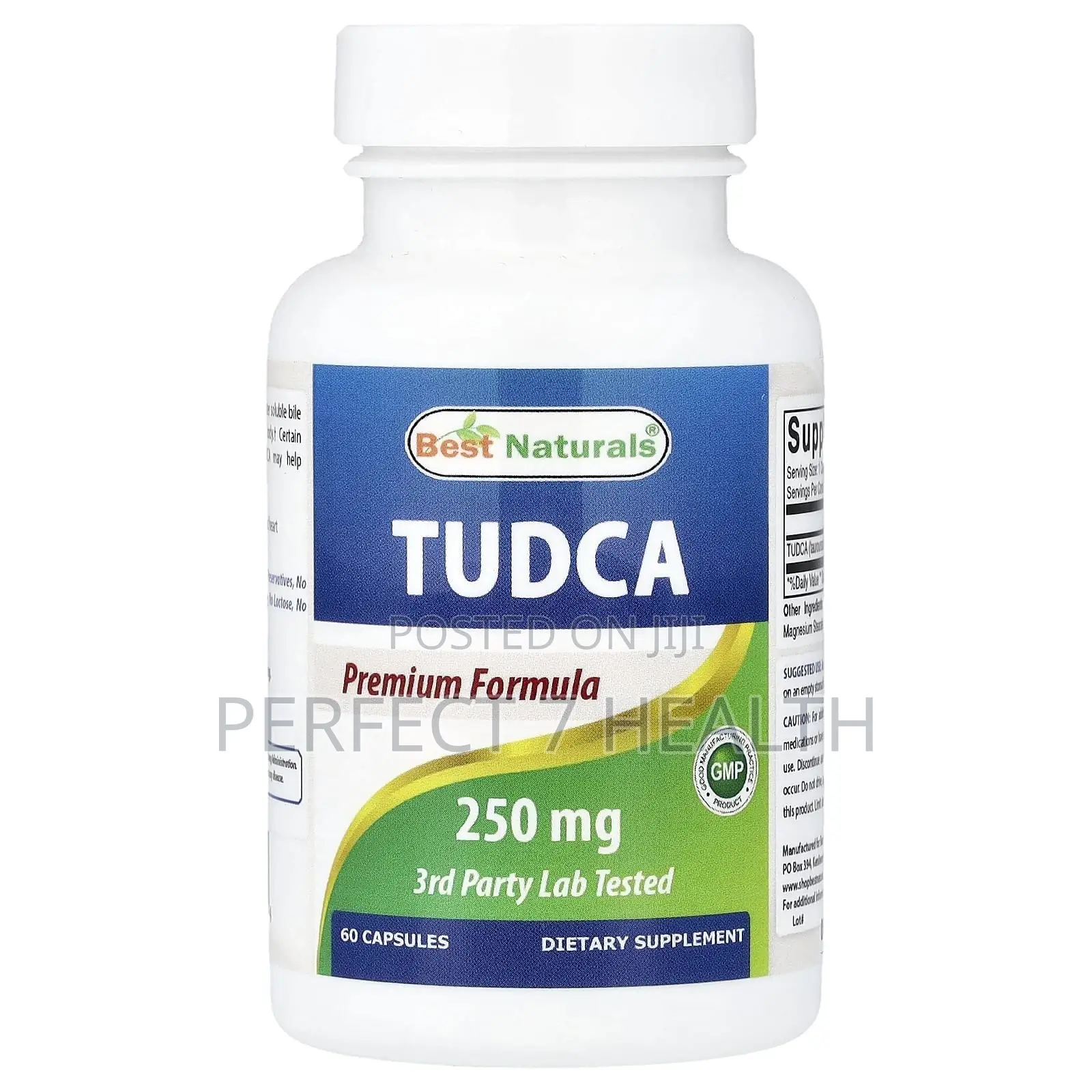 Tudca (250mg Per Cap), Gall Bladder, Liver Gut Health, 60 Caps