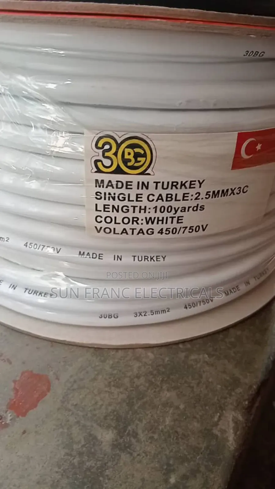 2.5mm*3 Core Flexible