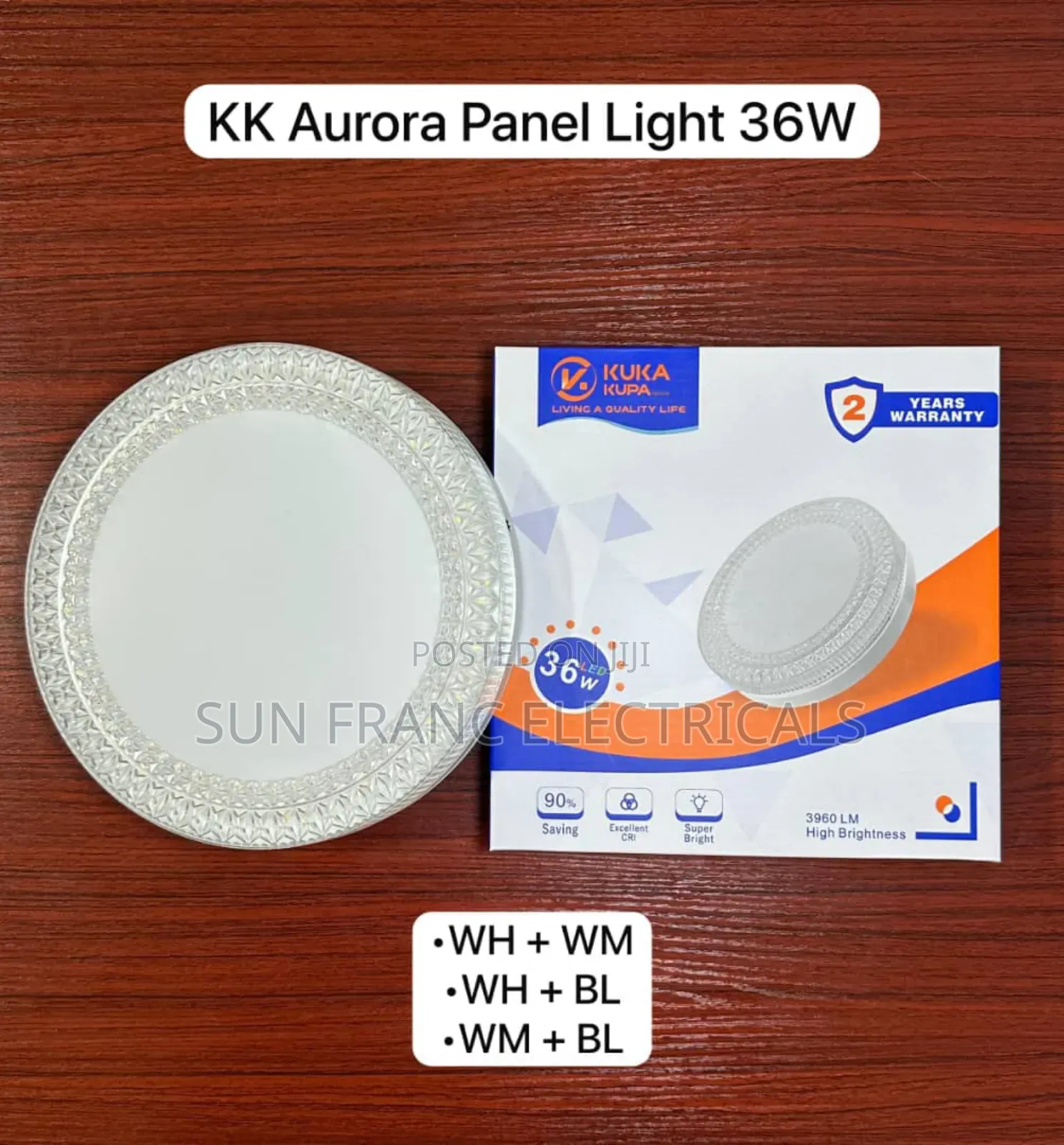 Crystal Panel Light