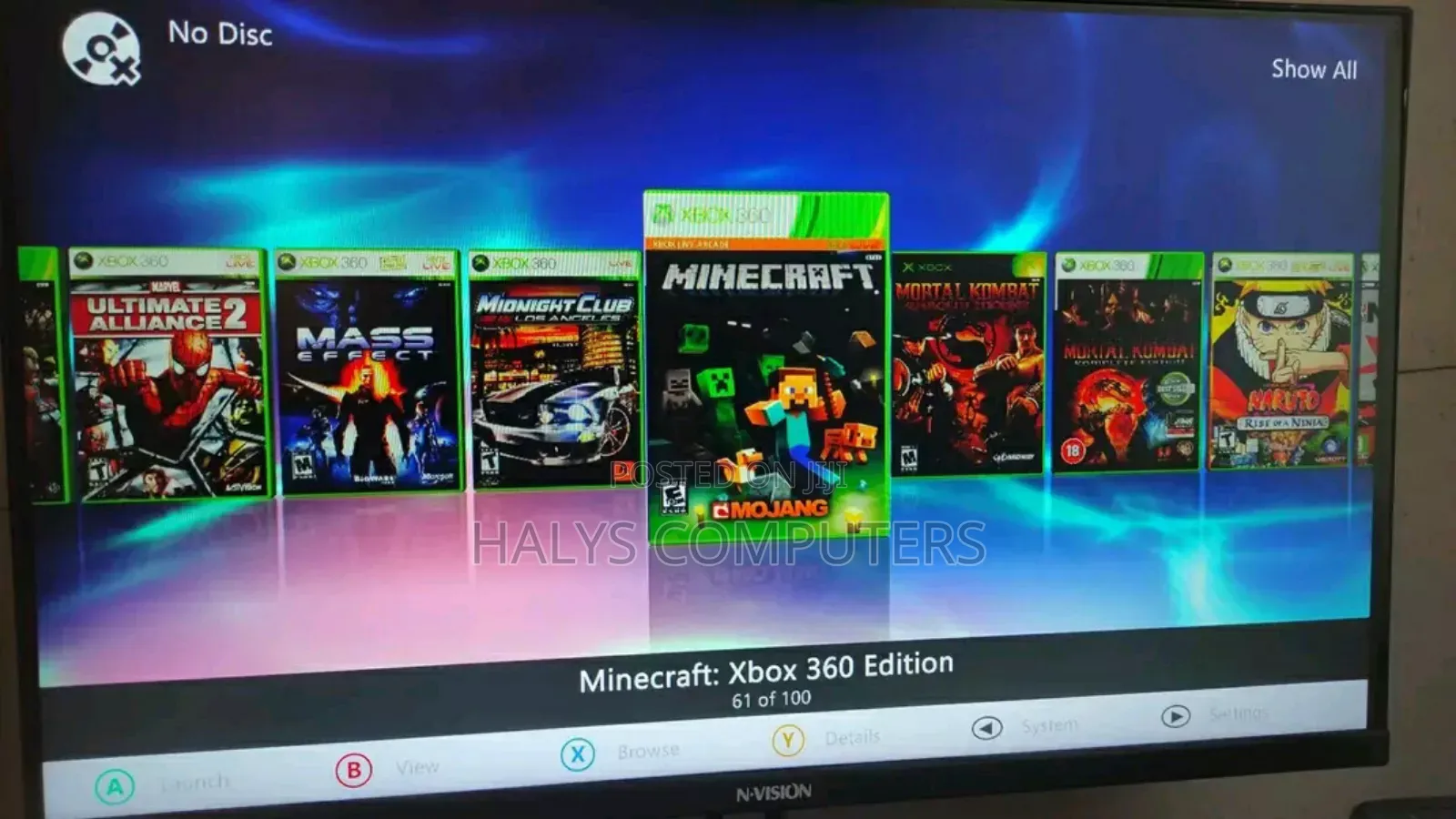 Xbox 360 With Games