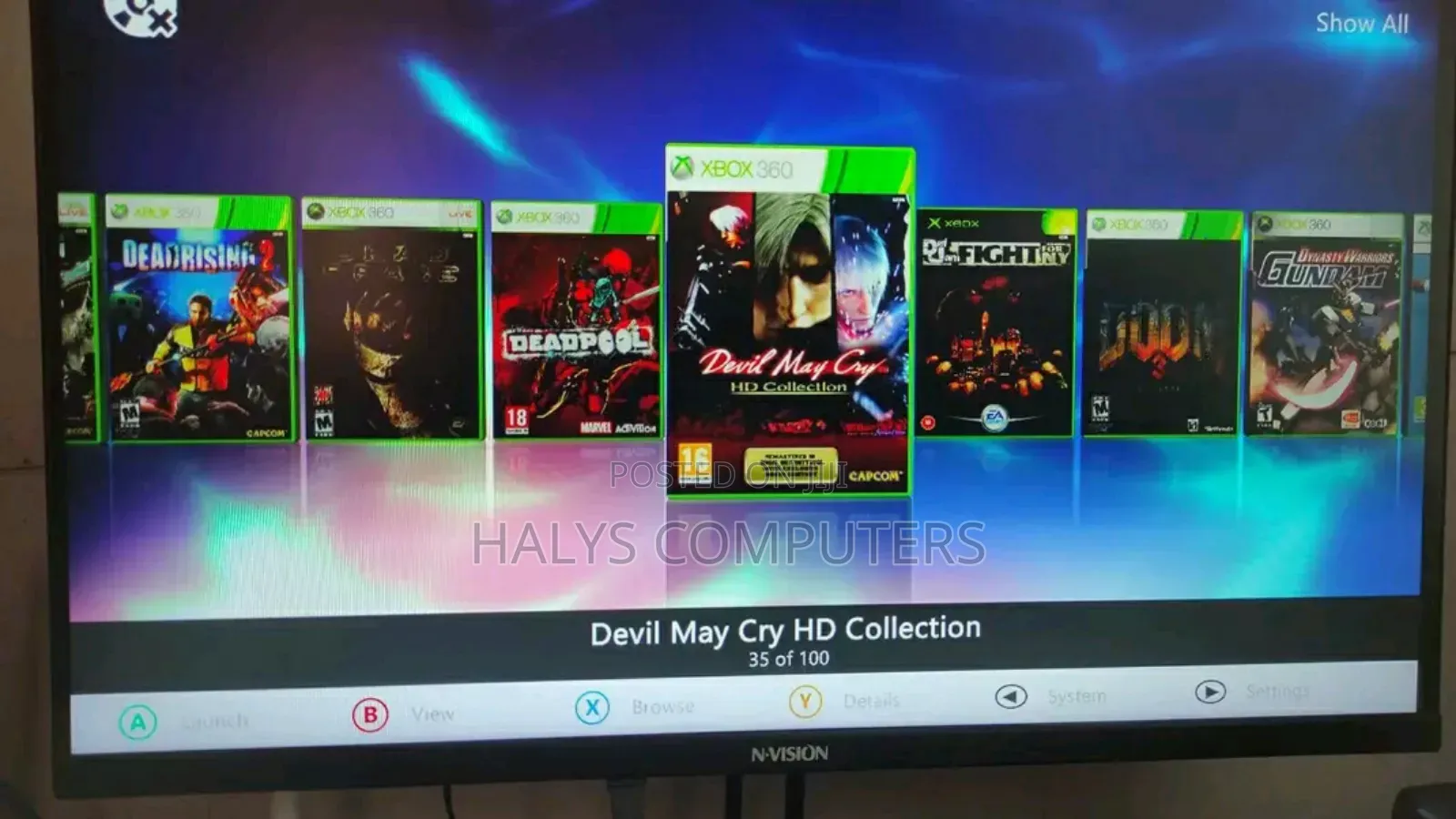 Xbox 360 With Games