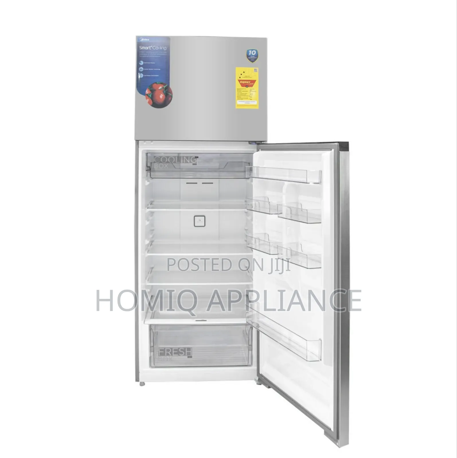 Midea 463ltr Double Door 5 Stars Fridge Mdrt645mtn46d