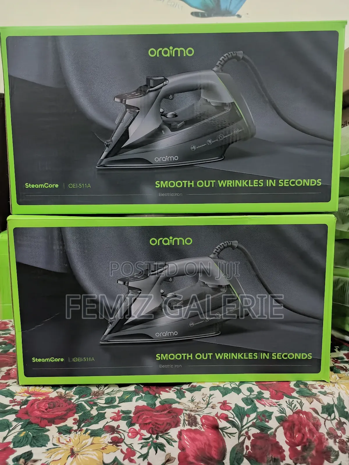 Oraimo Steamcore 2500w Led Display Electric Iron
