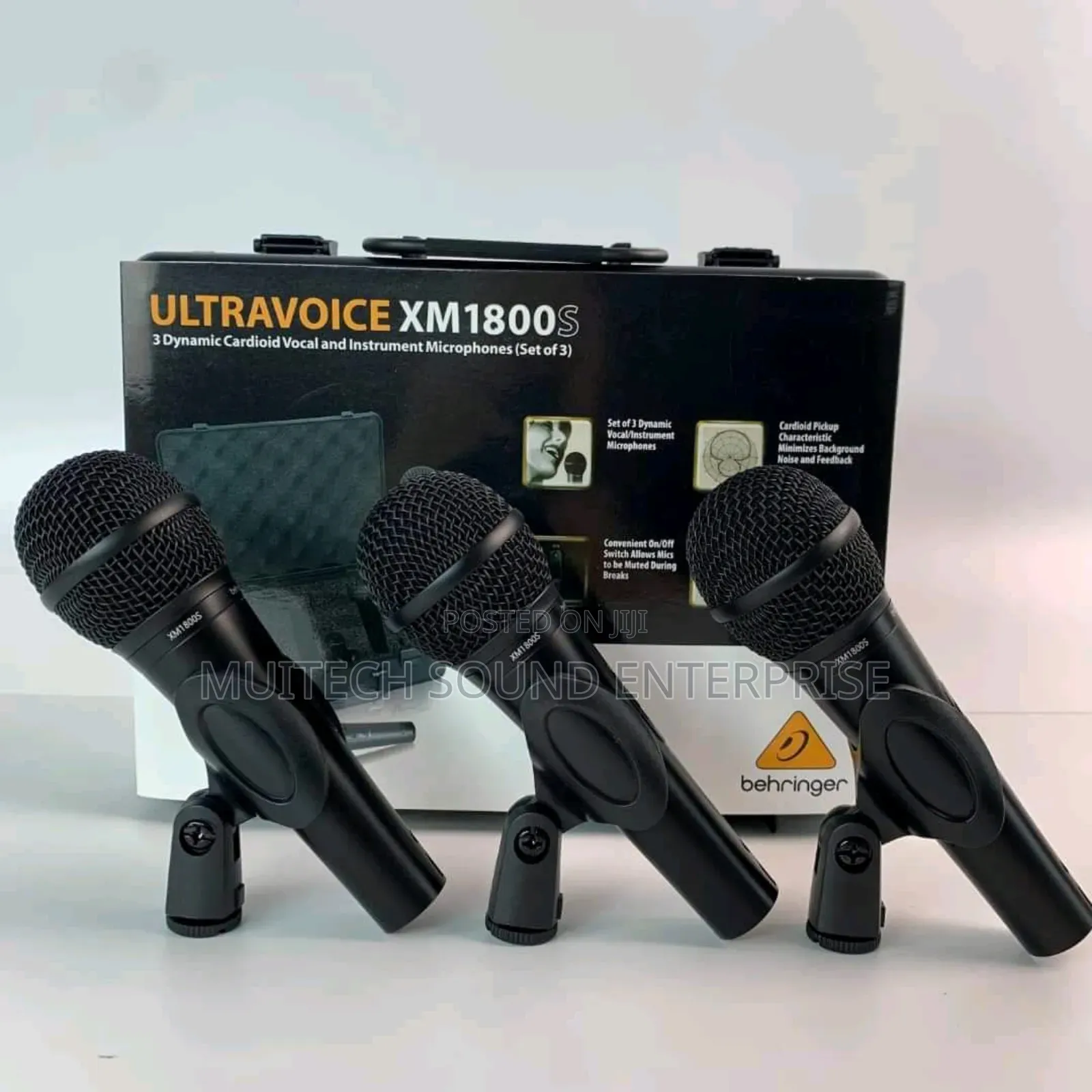Behringer Cord Microphones (3 in 1 )