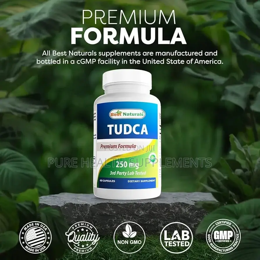 Tudca (250mg Per Cap), Gall Bladder, Liver Gut Health, 60 Caps