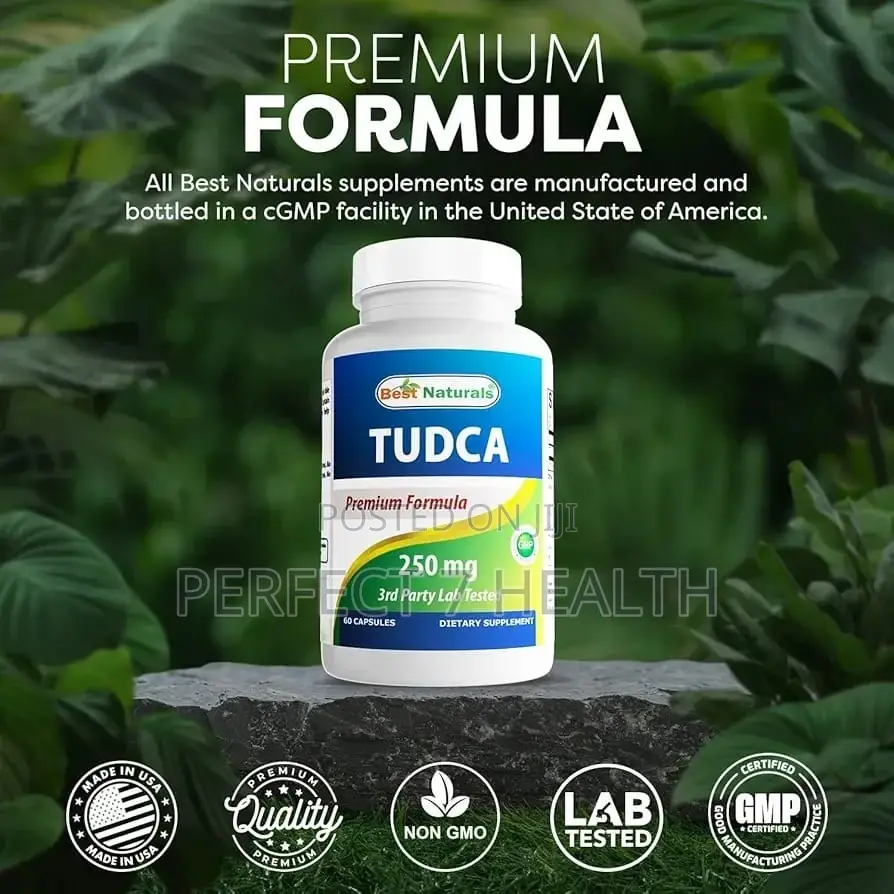 Tudca (250mg Per Cap), Gall Bladder, Liver Gut Health, 60 Caps