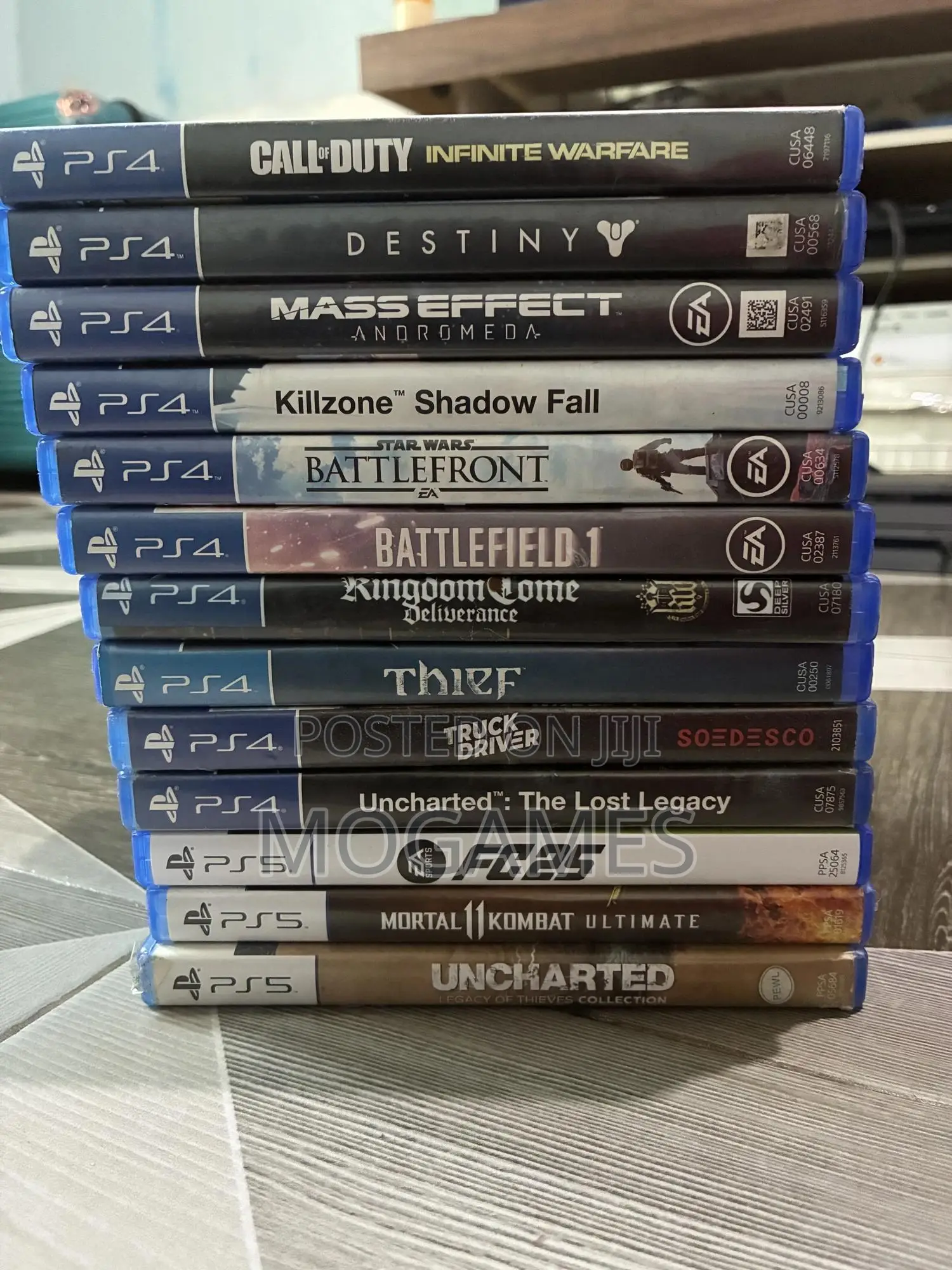 Ps4 and Ps5 Game CDS