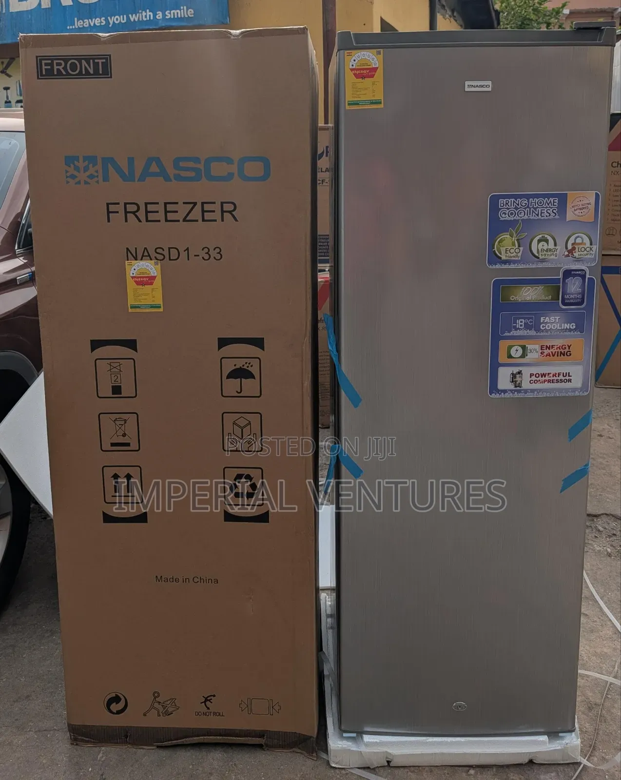 Nasco Standing Freezer *242ltr*