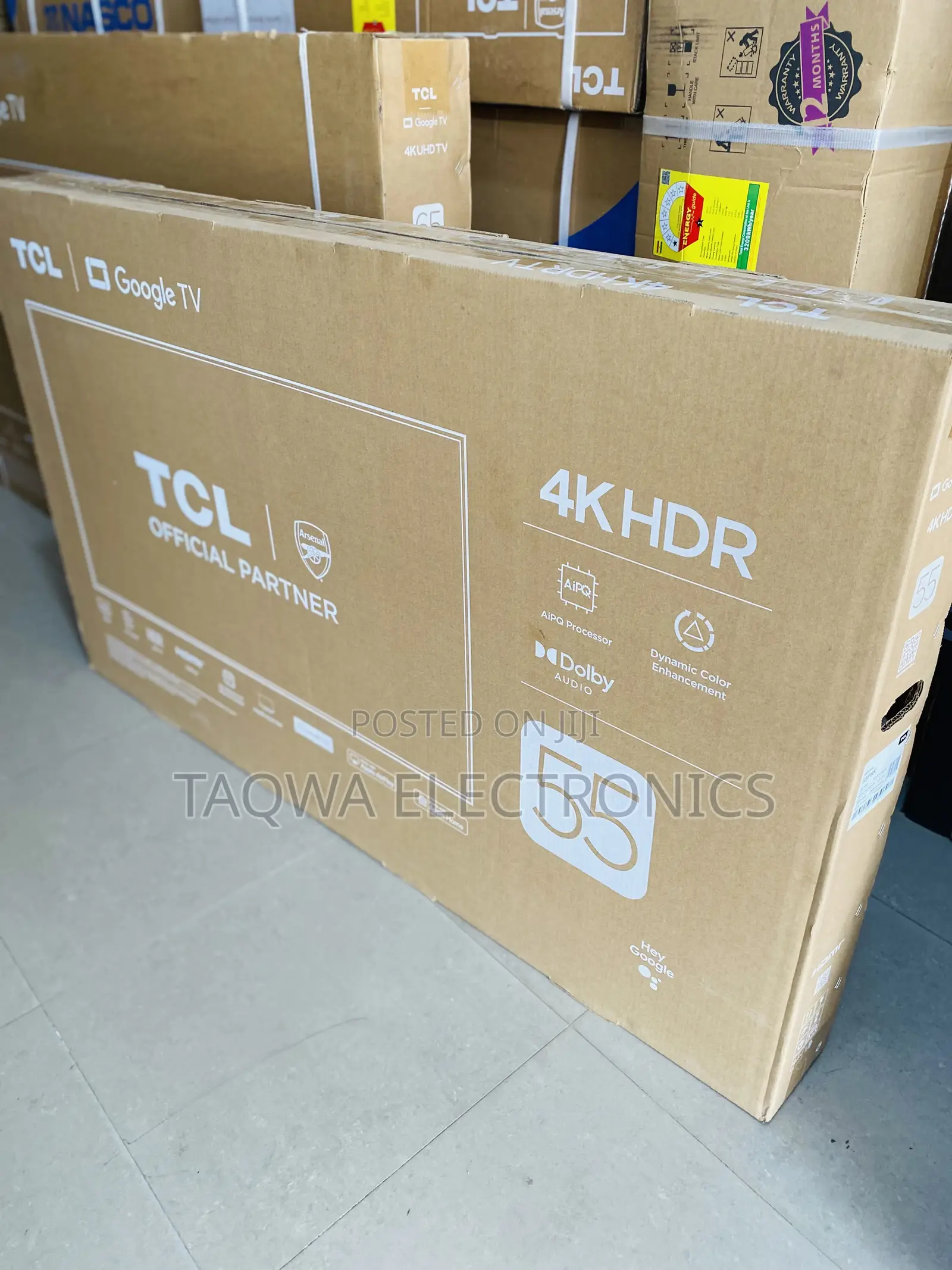 Made Just Perfect TCL 55 Inches Smart P6k Android Tv