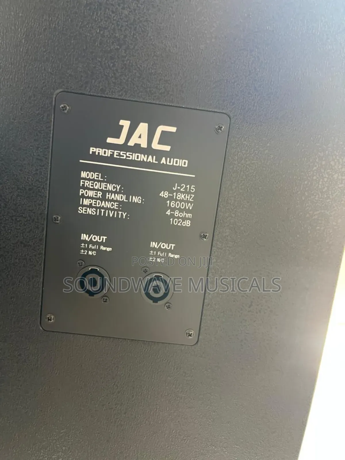 Jac Passive Full Range (J-215)