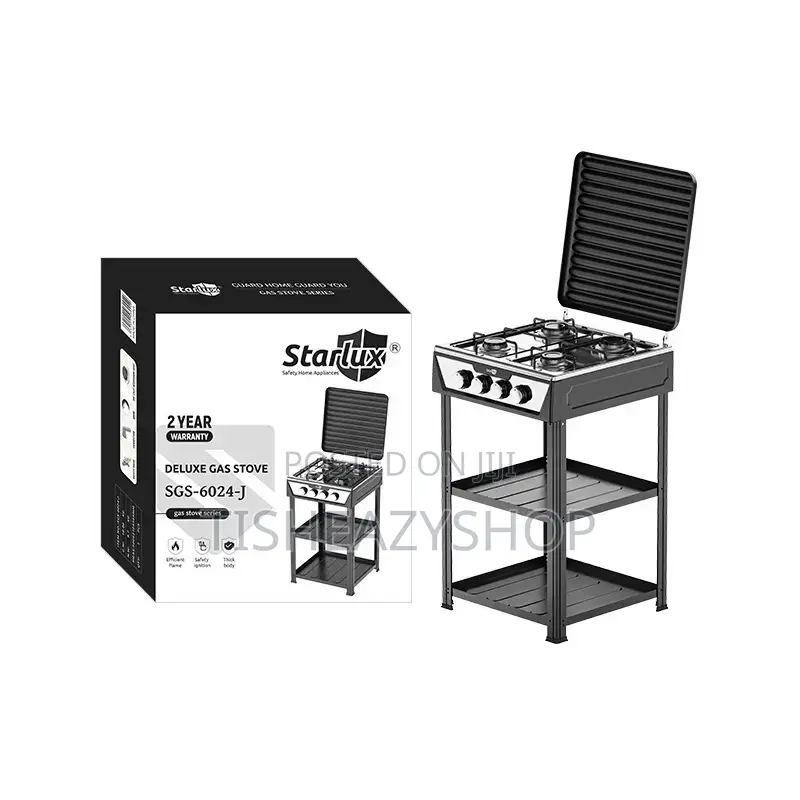 4 Burner Gas Stove With a Stand