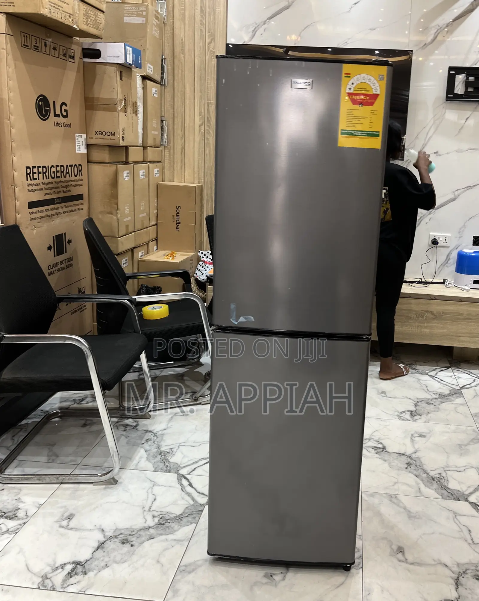 Shop Adorable Nasco Nasd2-20fl Bottom Freezer Fridge(158l) 