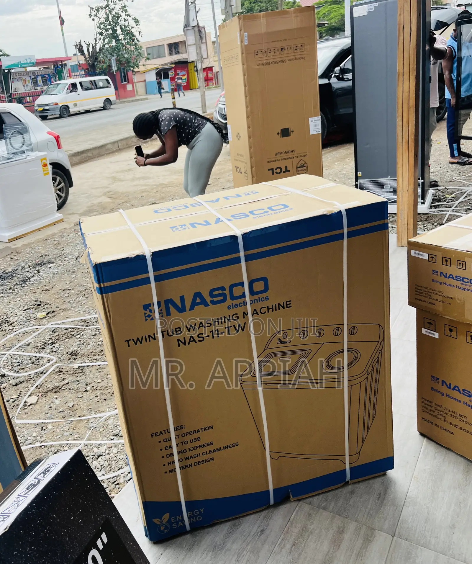Brand New Nasco Top Load Washing Machine With Air Turbo