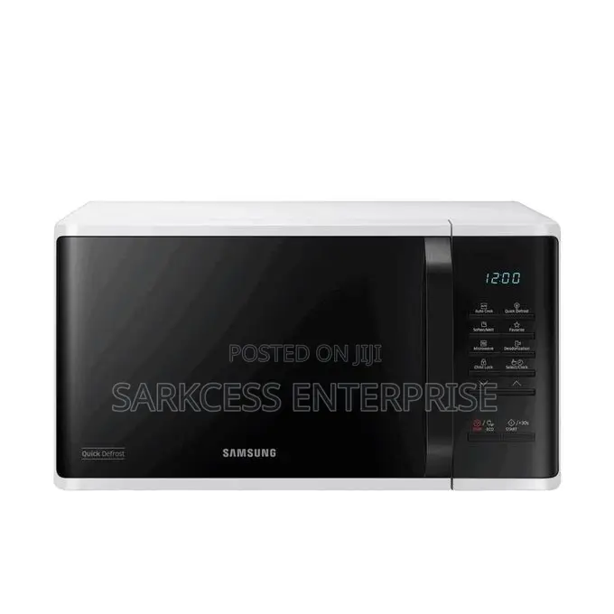 Samsung 23 Litre - Ms23k3513aw/Sg Solo - Microwave Oven-Black