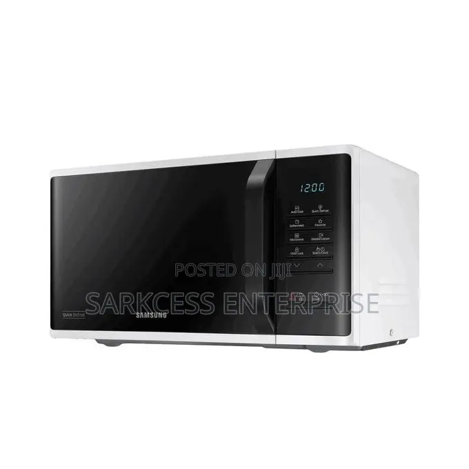 Samsung 23 Litre - Ms23k3513aw/Sg Solo - Microwave Oven-Black