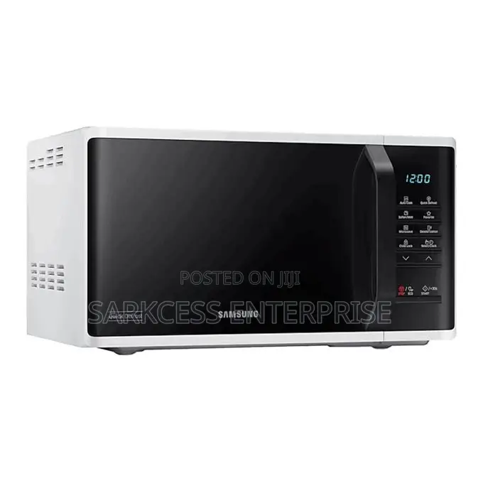 Samsung 23 Litre - Ms23k3513aw/Sg Solo - Microwave Oven-Black