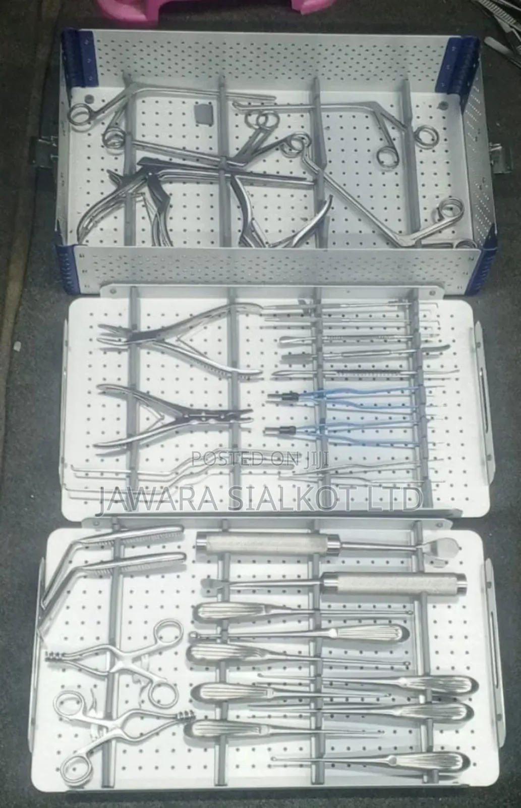 Orthopedic Spine Laminectomy Instruments Set With Box