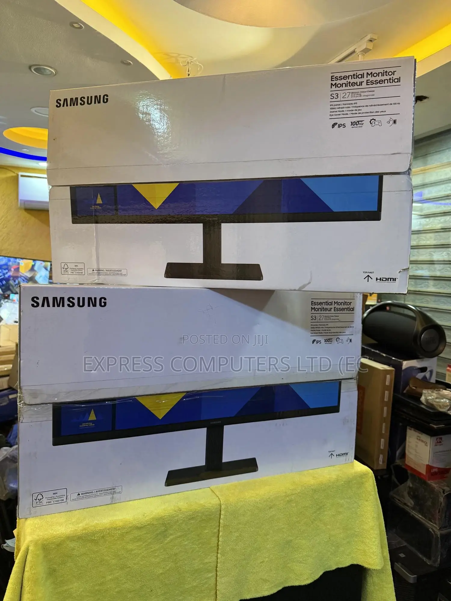 Samsung Essential S3 Full Hd Ips 27 Inch Edgeless Gaming Monitor 100hz