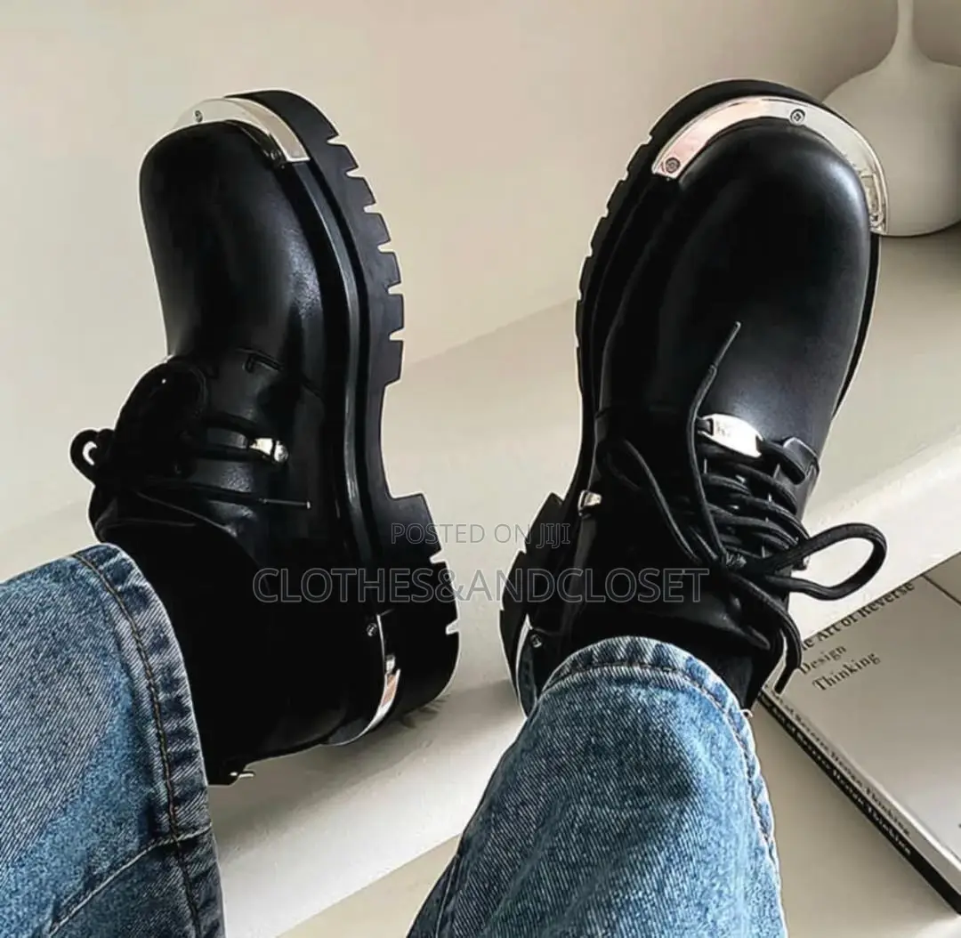 Balenciaga Men's Rhino Derby Shoes