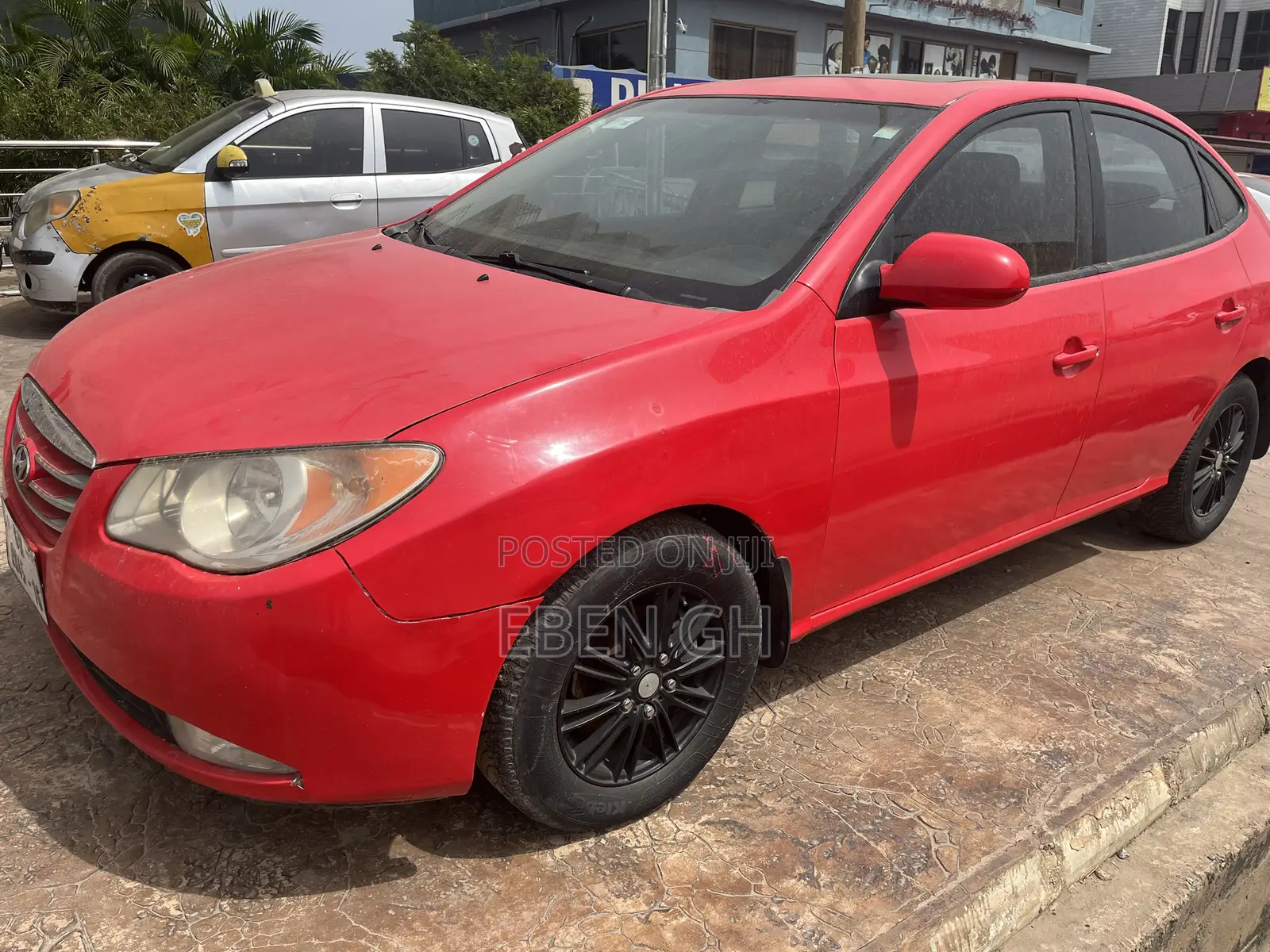 Hyundai Elantra 1.6 GLS 2008 Red