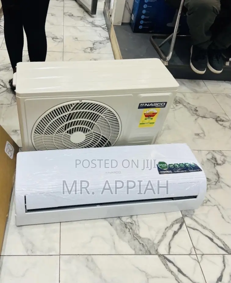 Latest Nasco 1.5hp Non Inverter Air Conditioner(White)2026 Model 