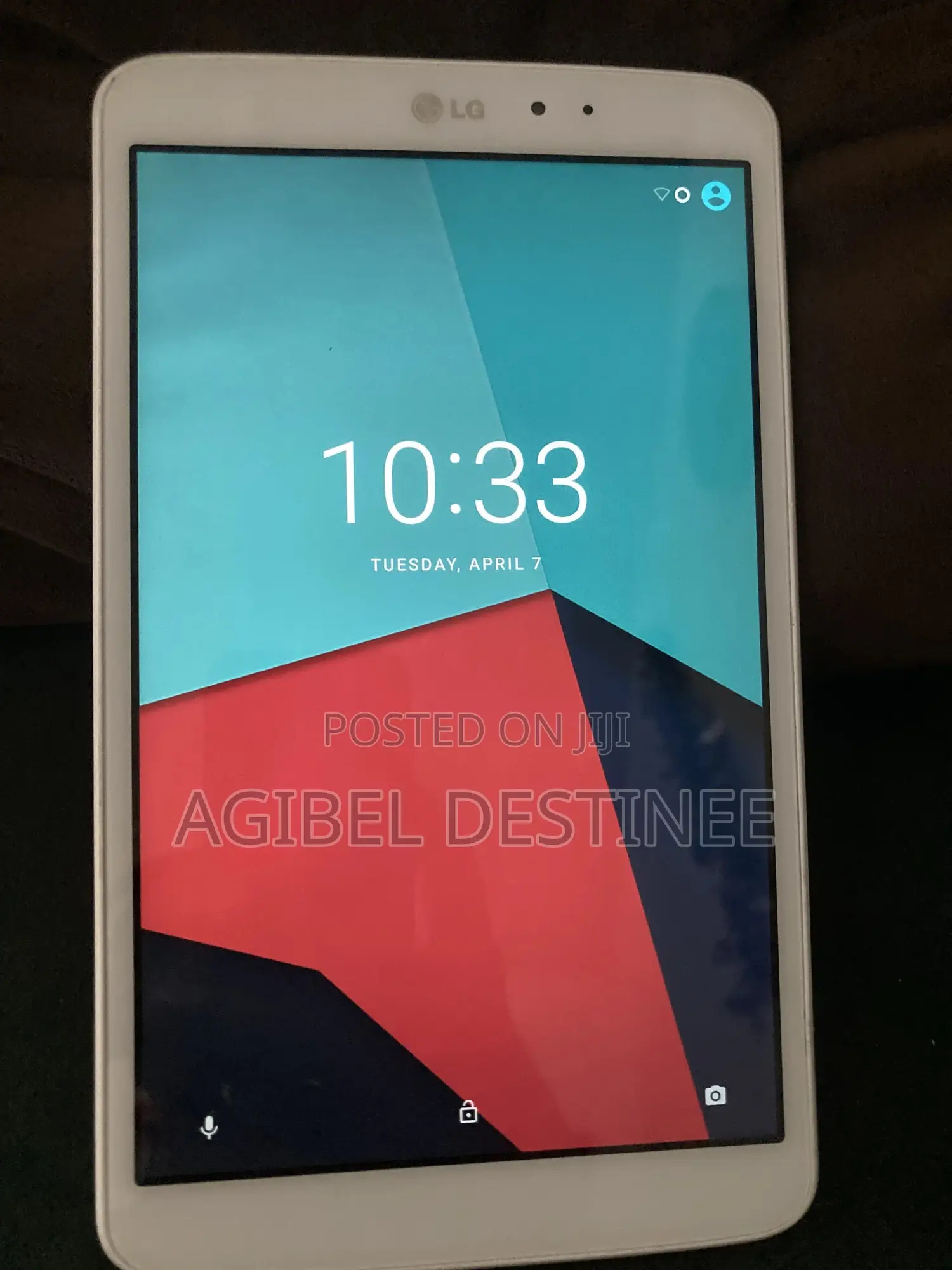 LG G Pad 8.3 LTE 16 GB White