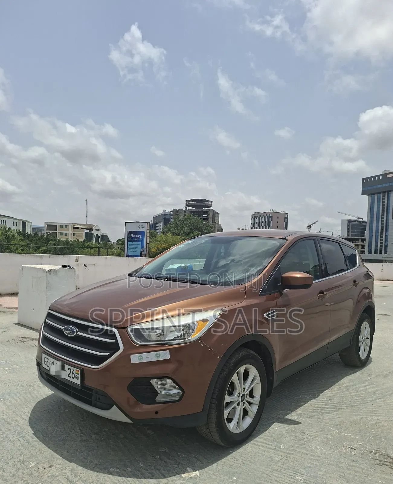 Ford Escape SE FWD 2017 Brown