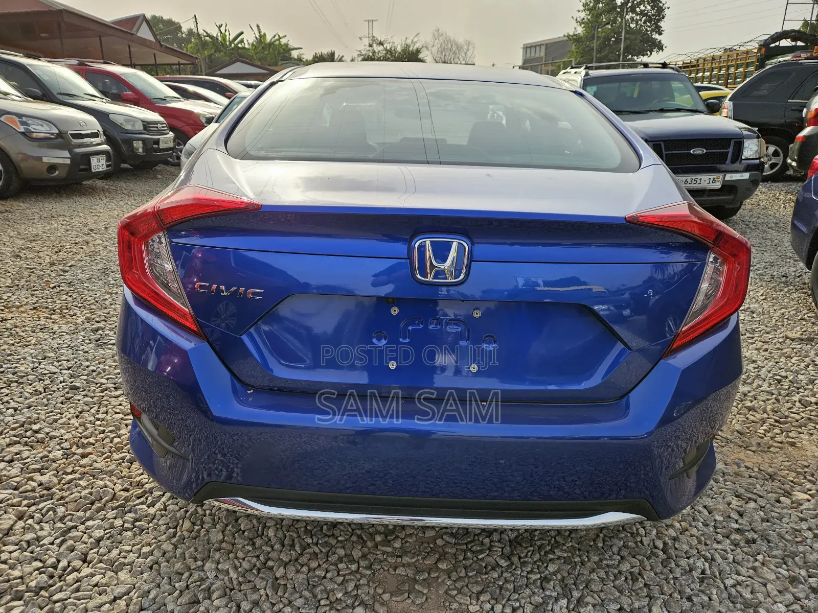 Honda Civic EX-L Sedan 2020 Blue