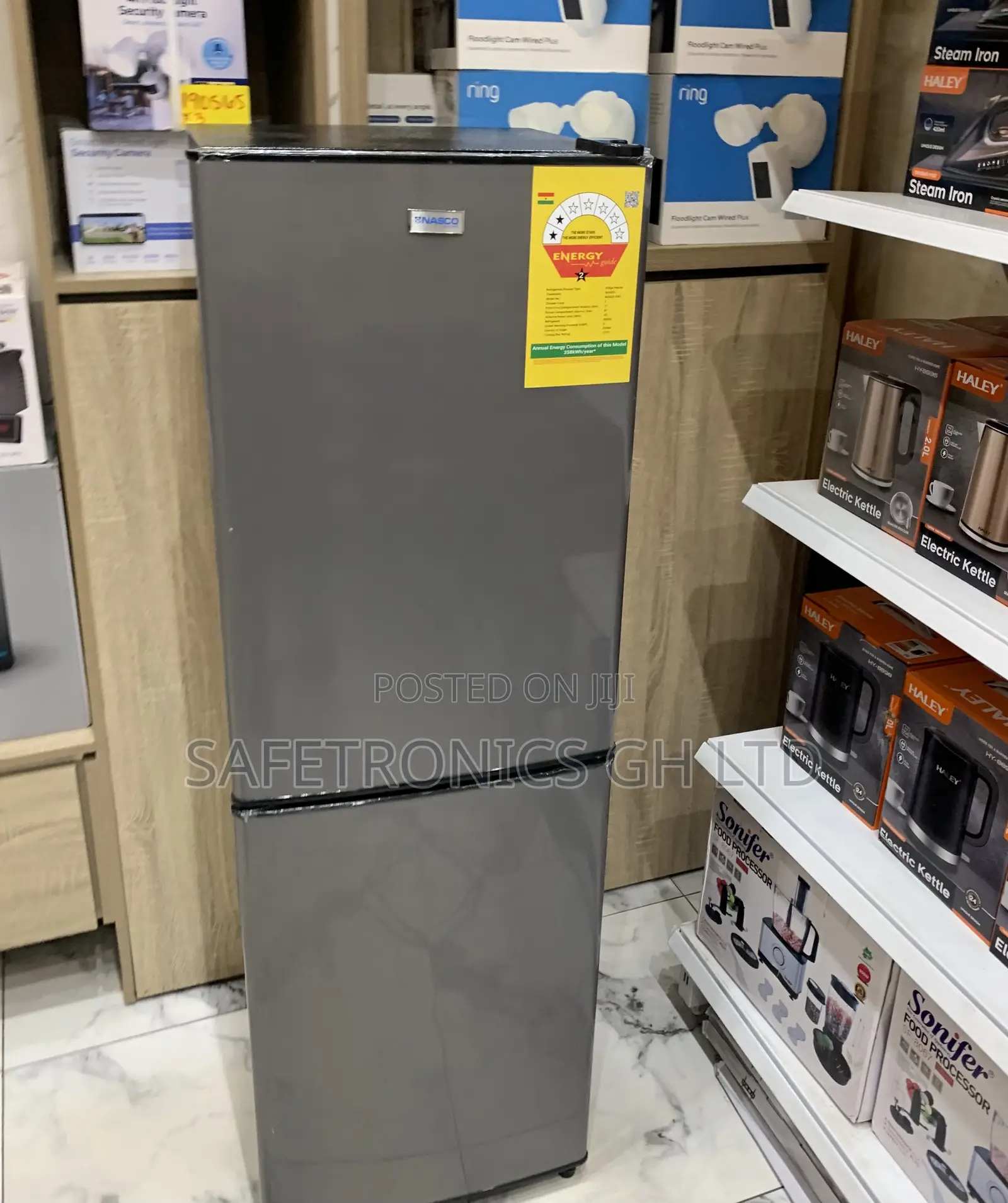 Massive Best Nasco 158ltrs Bottom Freezer Refrigerator Sku: Nasd2-20fl