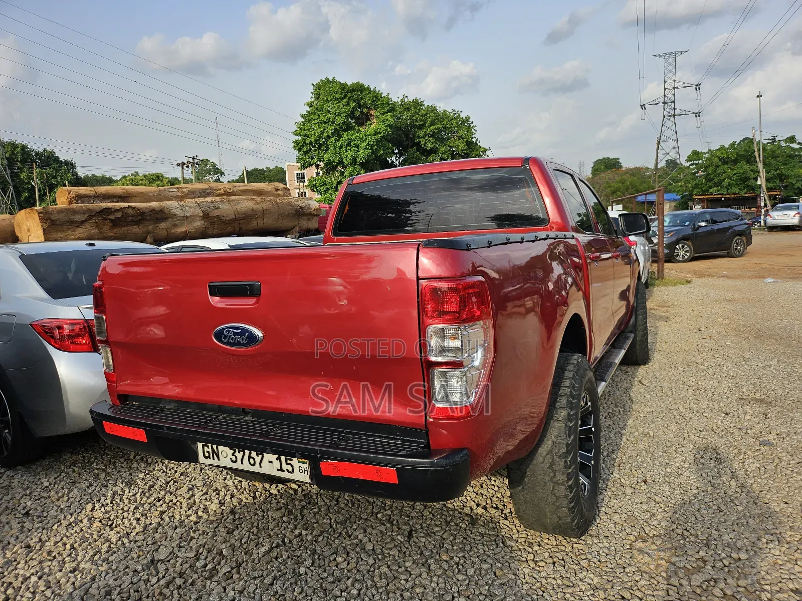 Ford Ranger 2015 Burgundy