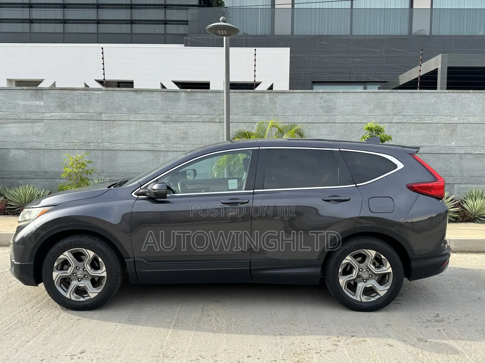 Honda CR-V EX-L 4dr SUV AWD (1.5L 4cyl CVT) 2017 Gray