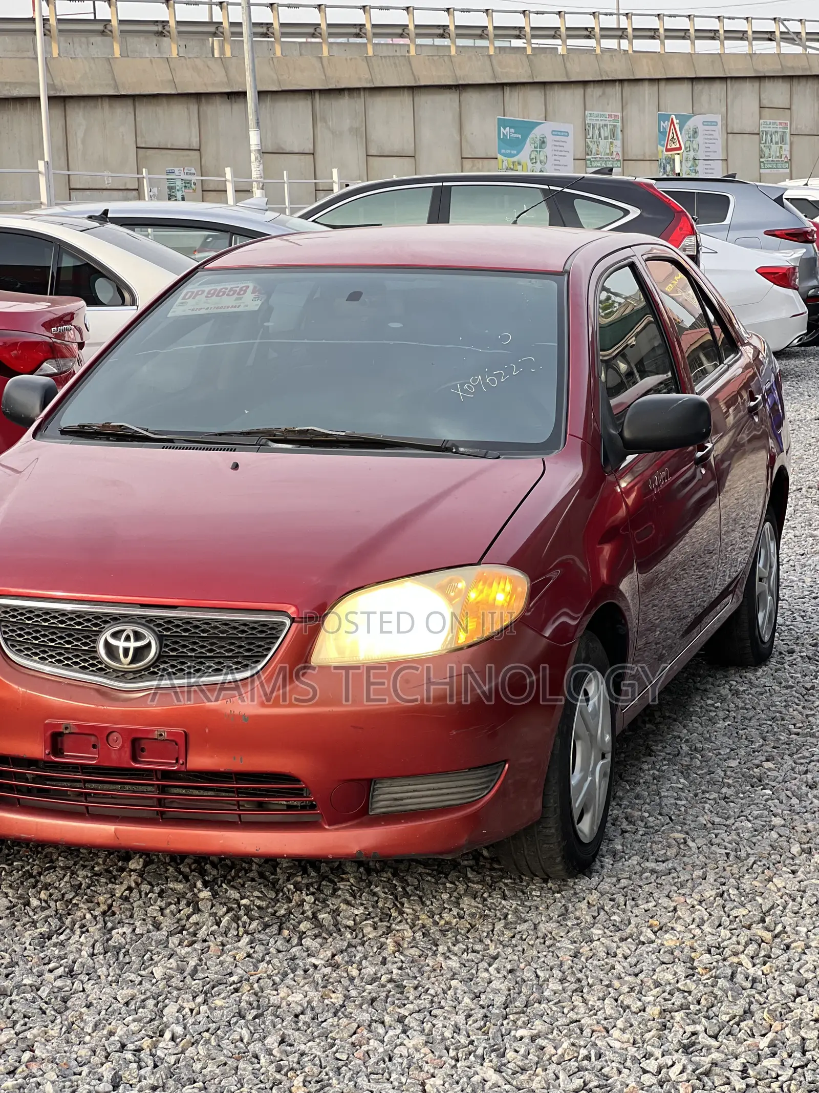 Toyota Vios 2004 Red