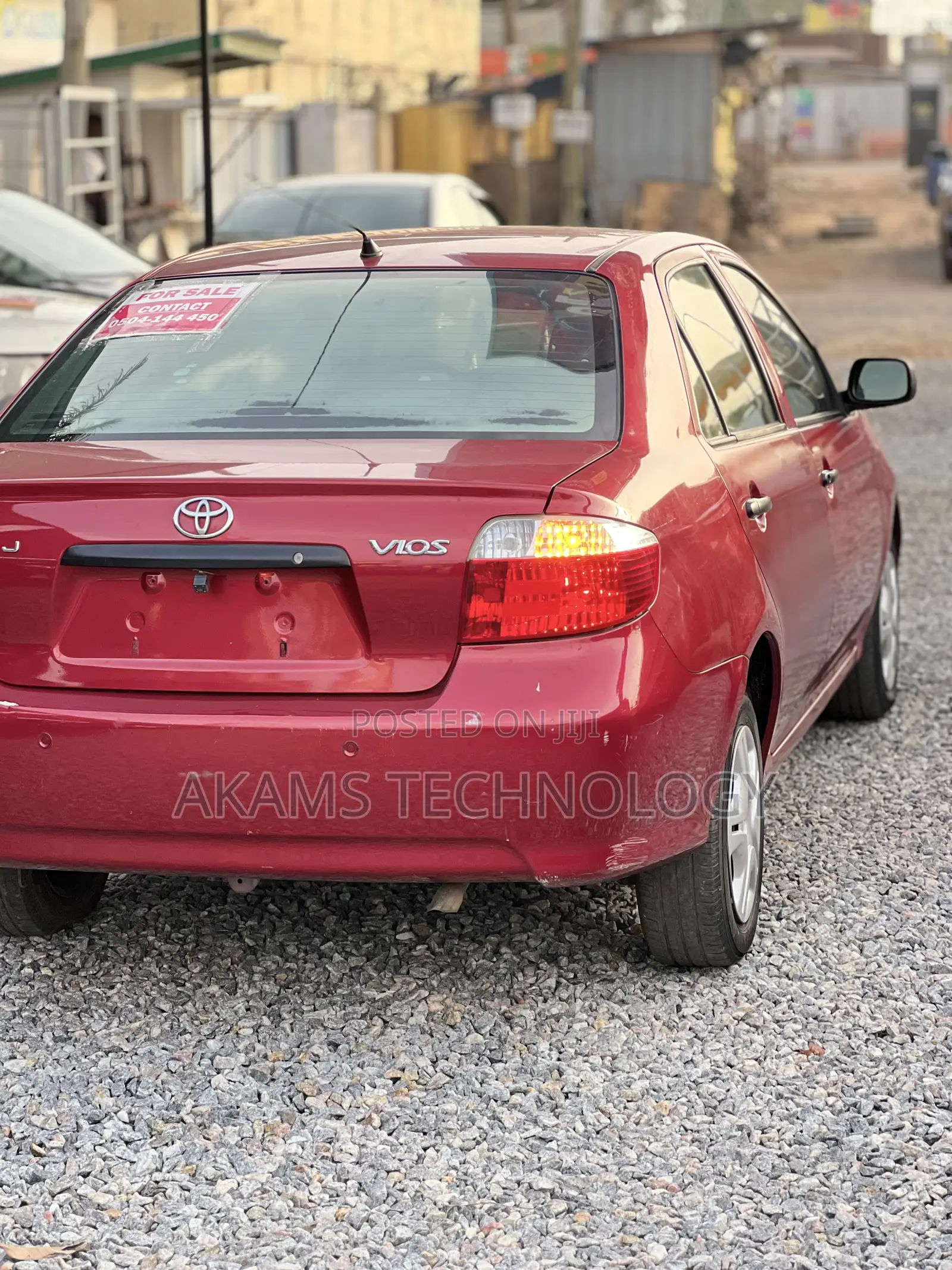 Toyota Vios 2004 Red